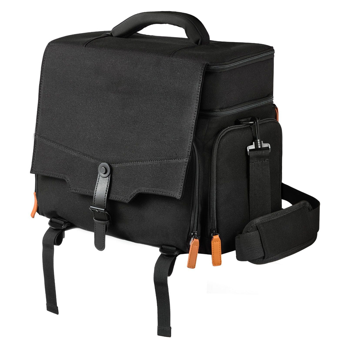 Miniature Storage Carrying Figure Bag, Fits 16 Infantry Minis, Miniature Transport Bag with Handle & Adjustable Shoulder Strap, 1 Foam Layer for Large Storage Capacity (Minis Not Included)