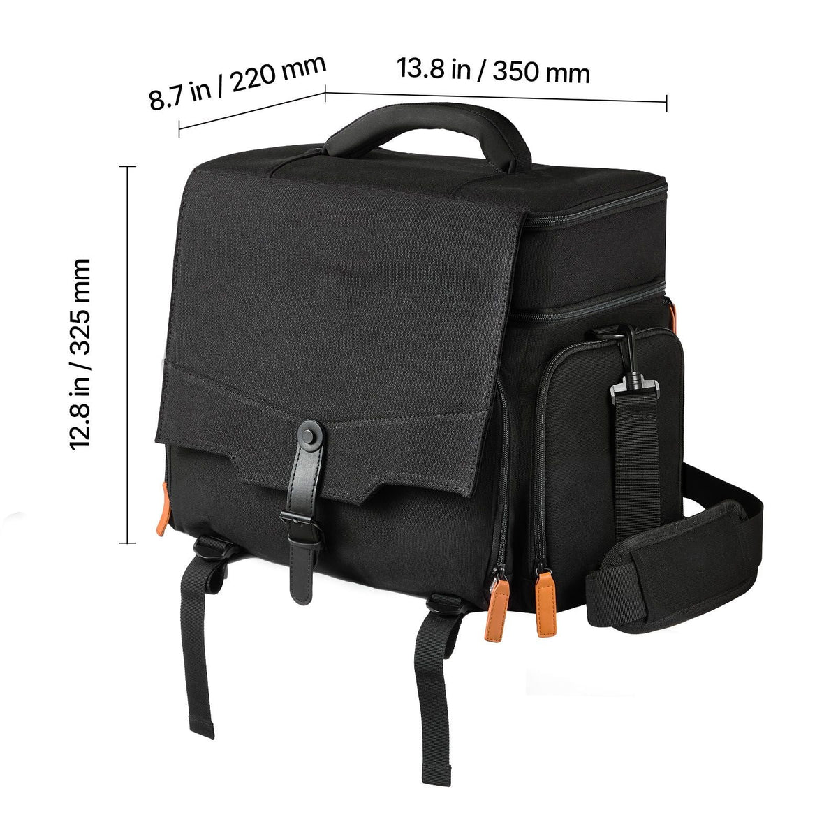 Miniature Storage Carrying Figure Bag, Fits 16 Infantry Minis, Miniature Transport Bag with Handle & Adjustable Shoulder Strap, 1 Foam Layer for Large Storage Capacity (Minis Not Included)