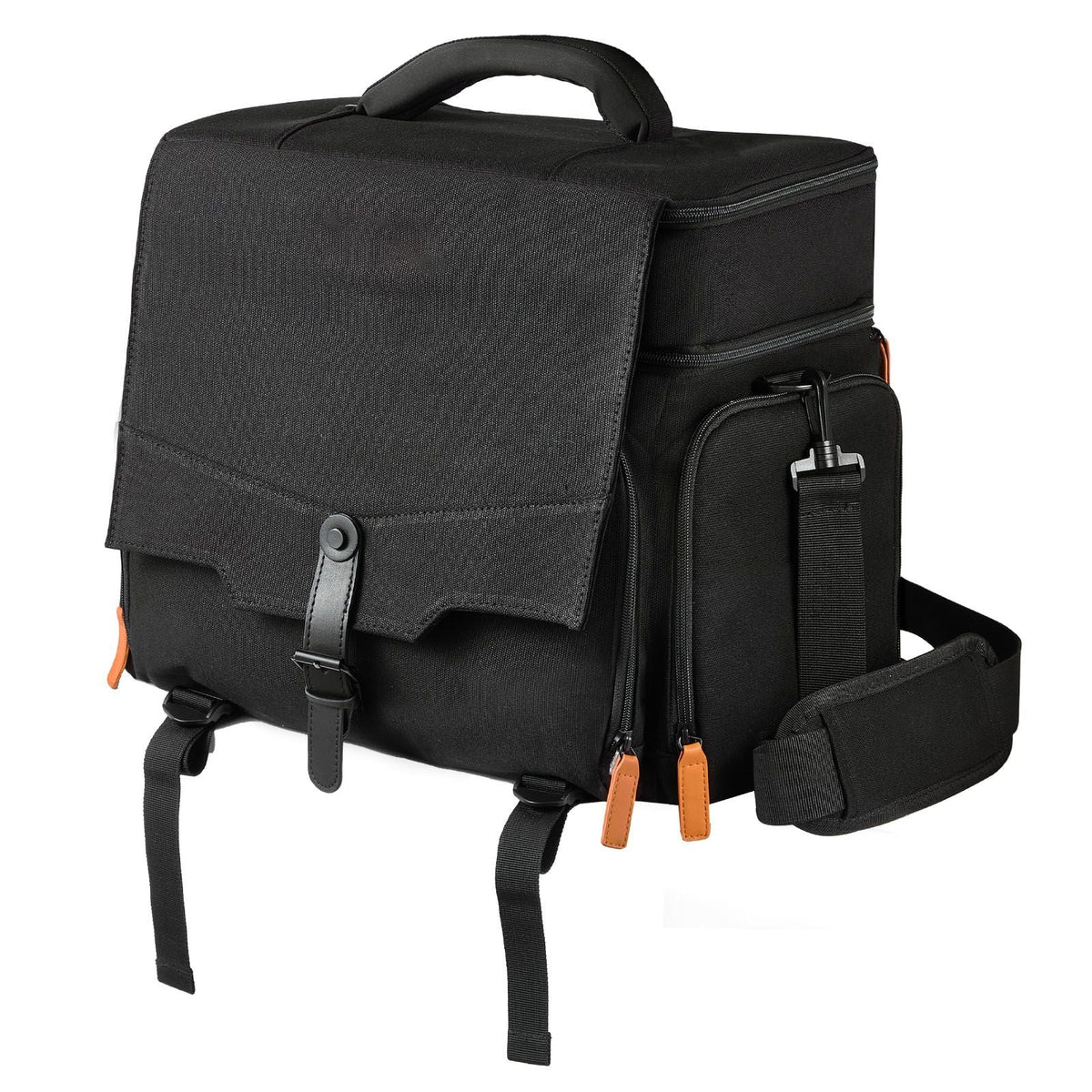 Miniature Storage Carrying Figure Bag, Fits 16 Infantry Minis, Miniature Transport Bag with Handle & Adjustable Shoulder Strap, 1 Foam Layer for Large Storage Capacity (Minis Not Included)