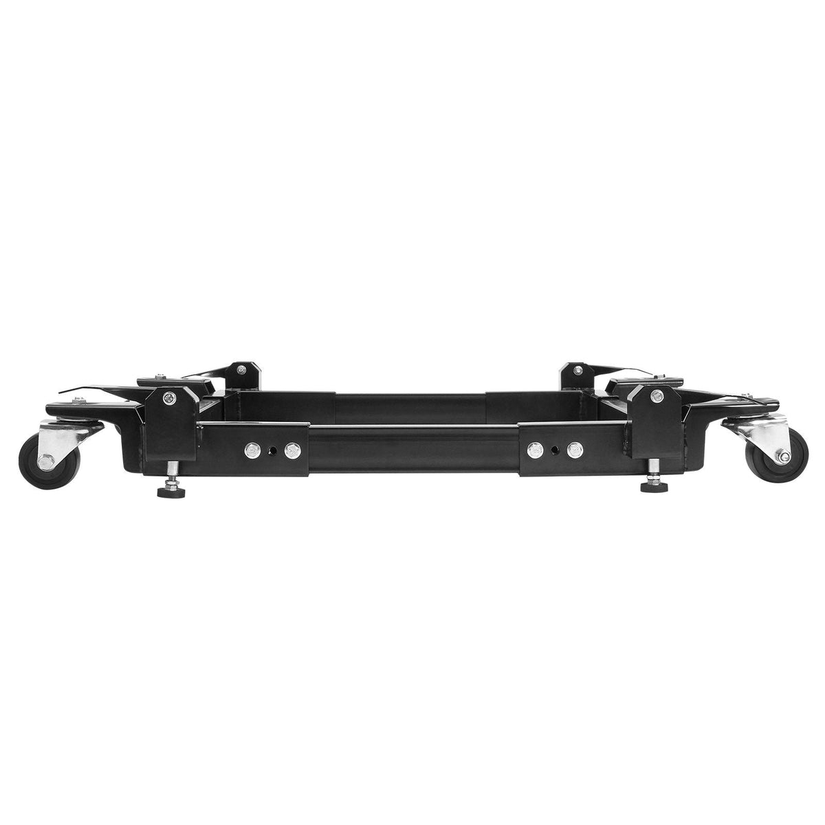 Mobile Base, 1500 lbs Capacity, Adjustable from 20" x 24.5" to 28" x 33.5", Heavy Duty Universal Mobile Base Stand with 4 Swivel Wheels, for Woodworking Equipment, Bandsaw, Power Tool, Machine