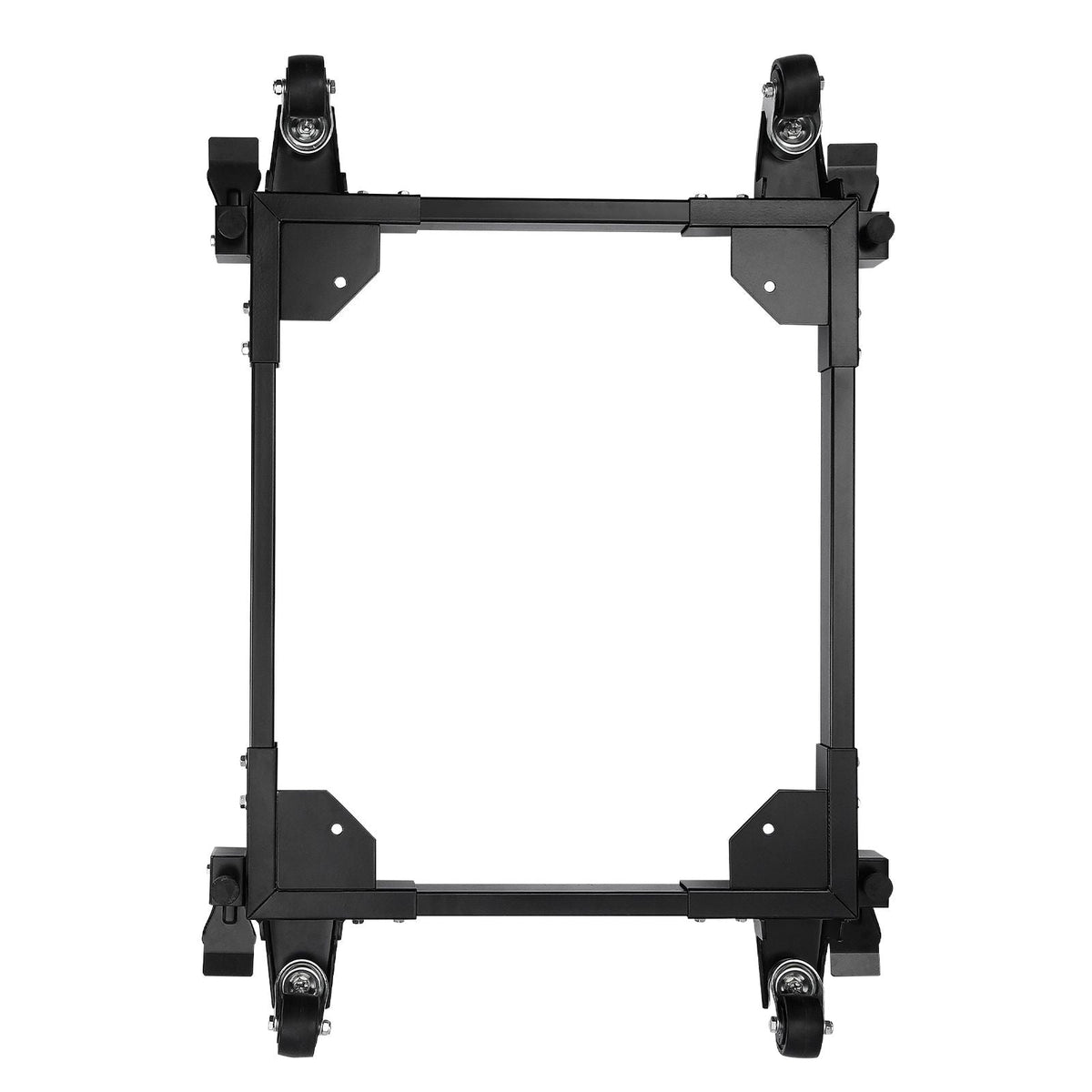 Mobile Base, 1500 lbs Capacity, Adjustable from 20" x 24.5" to 28" x 33.5", Heavy Duty Universal Mobile Base Stand with 4 Swivel Wheels, for Woodworking Equipment, Bandsaw, Power Tool, Machine
