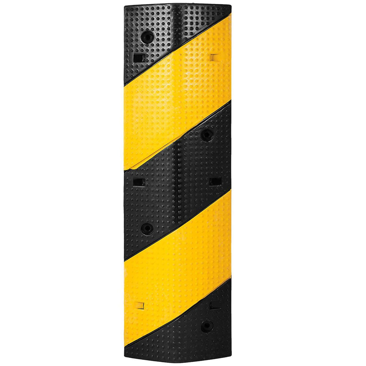 Modular Rubber Traffic Speed Bump 2 Channel Cable Protector Ramp