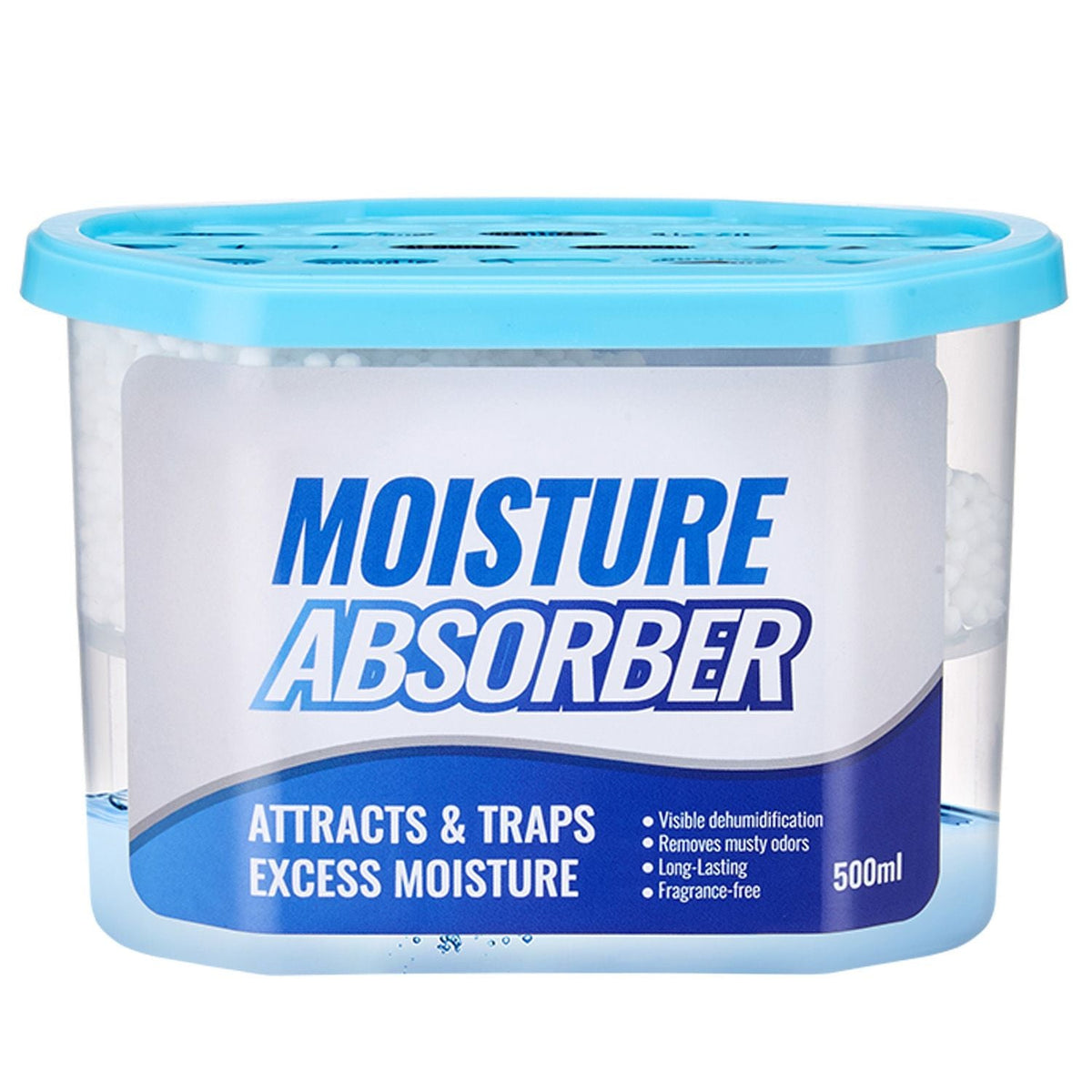 Moisture Absorber Boxes, 10.8 oz Humidity Absorber Boxes(6 Packs), Fragrance Free Dehumidifier Attracts Extra Moisture from Your Bathroom, Closet, and Kitchen