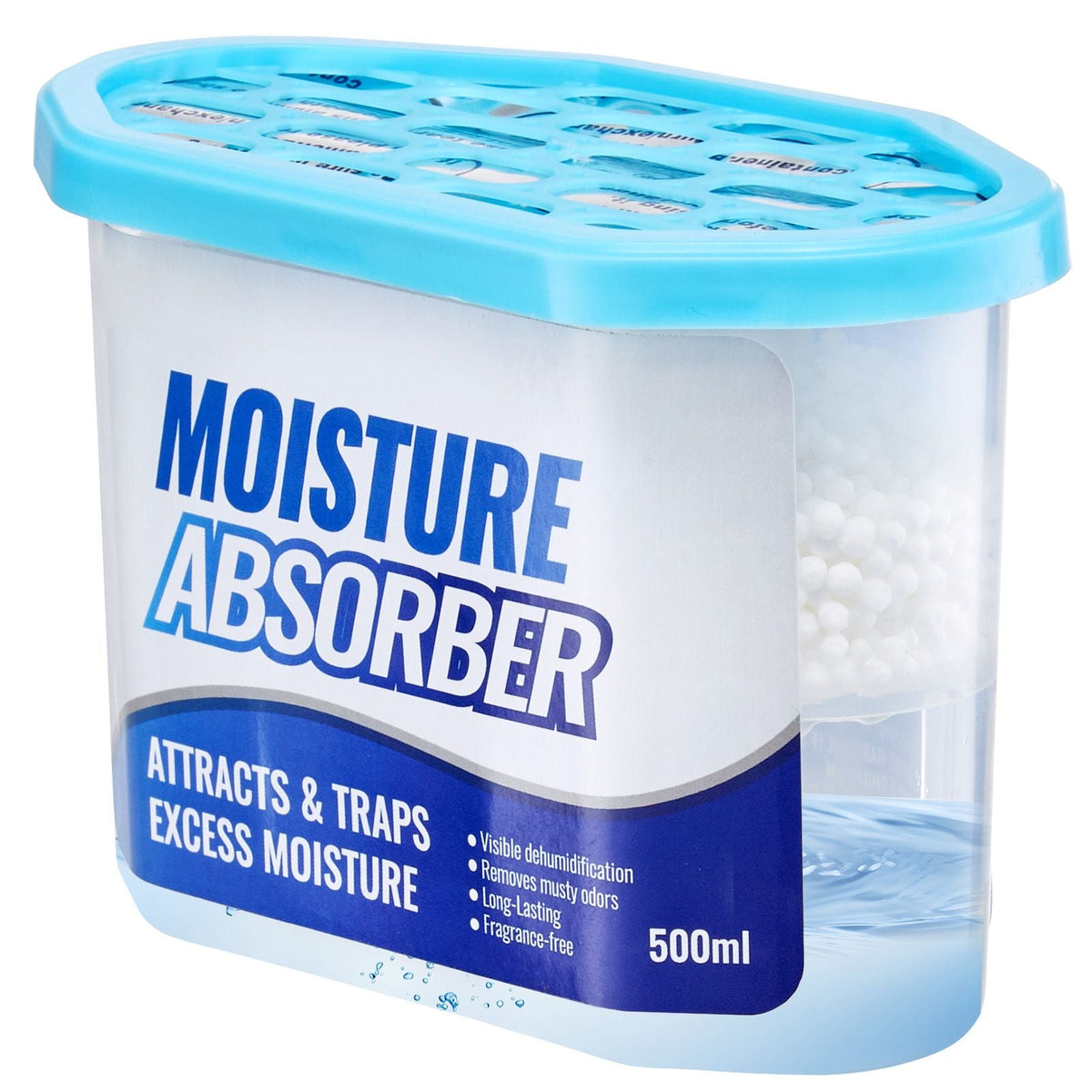 Moisture Absorber Boxes, 10.8 oz Humidity Absorber Boxes(6 Packs), Fragrance Free Dehumidifier Attracts Extra Moisture from Your Bathroom, Closet, and Kitchen