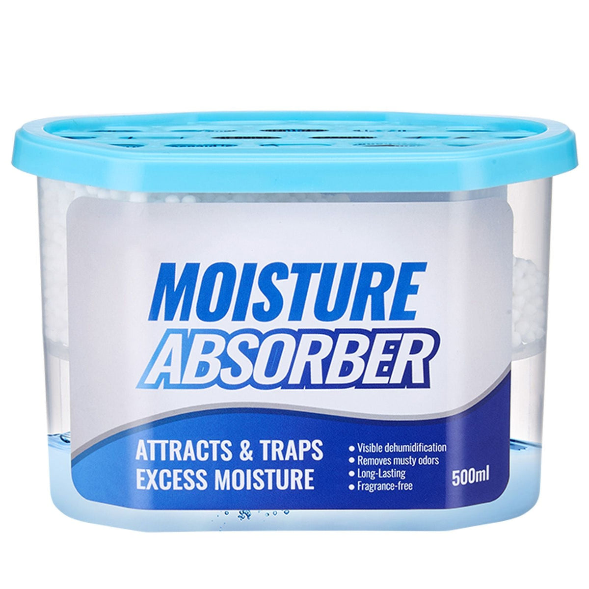 Moisture Absorber Boxes, 10.8 oz Humidity Absorber Boxes(6 Packs), Fragrance Free Dehumidifier Attracts Extra Moisture from Your Bathroom, Closet, and Kitchen