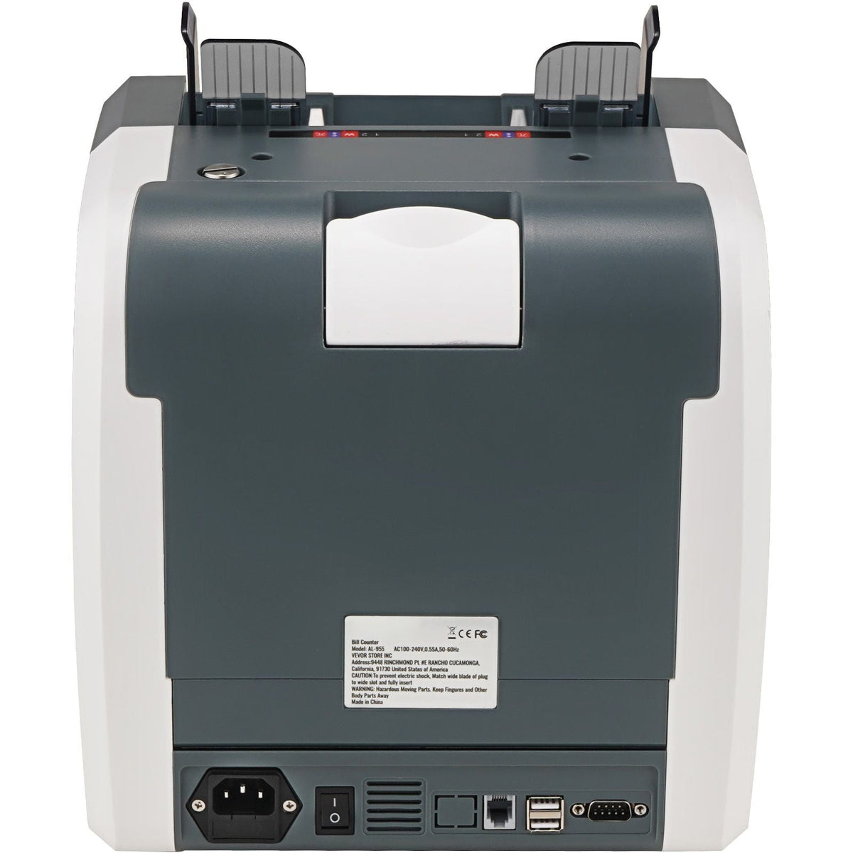 Money Counter Machine, Bill Counter with Mixed Denomination, 2CIS, SN, UV, IR, MG, DD Counterfeit Detection, Multi Currency, Value Counting Cash Counter and Sorter, Printer Enabled