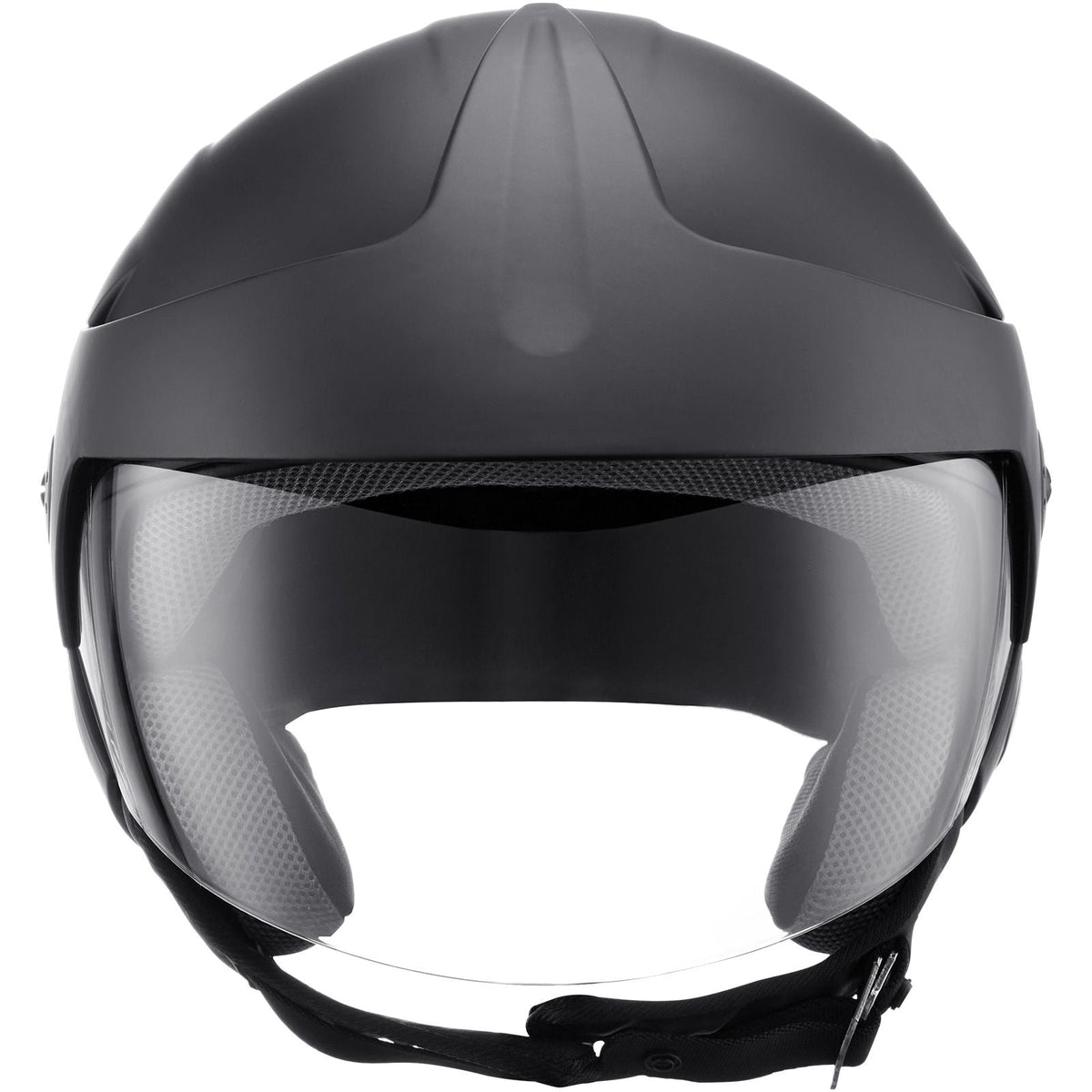 Motorcycle Helmet, 3/4-Face, Smart Street ABS & High Density Helmet with Interchangeable Lens, DOT Approved Comfortable Motocross Helmet, Fit for Youth & Adults