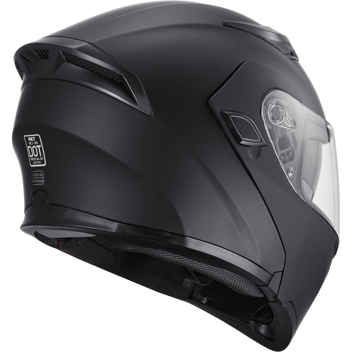 Motorcycle Helmet, Unmasked, Smart Street ABS & High Density Helmet with Bluetooth Slot & Interchangeable Lens, DOT Approved Comfortable Motocross Helmet, Fit for Youth & Adults
