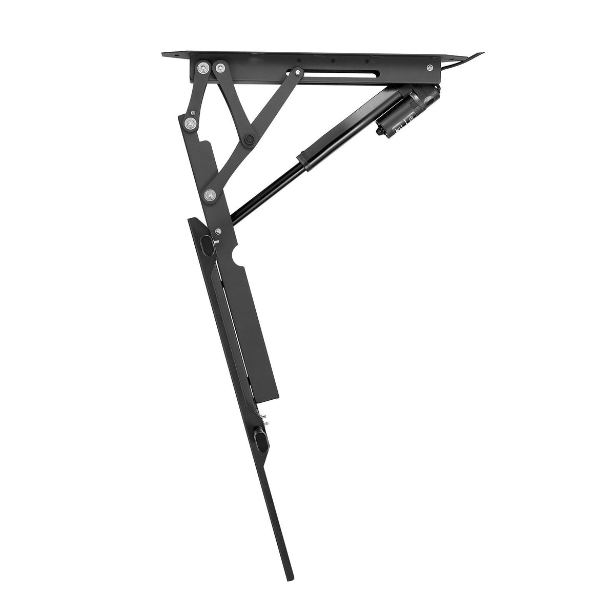 Motorized Ceiling TV Mount, TV Wall Mount for 32 to 65 Inch TV, Electric Adjustable Ceiling TV Mount, Motorized Flip Down TV Mount Bracket with Max VESA 24 x 24 in, Fits TVs Up to 88 lbs
