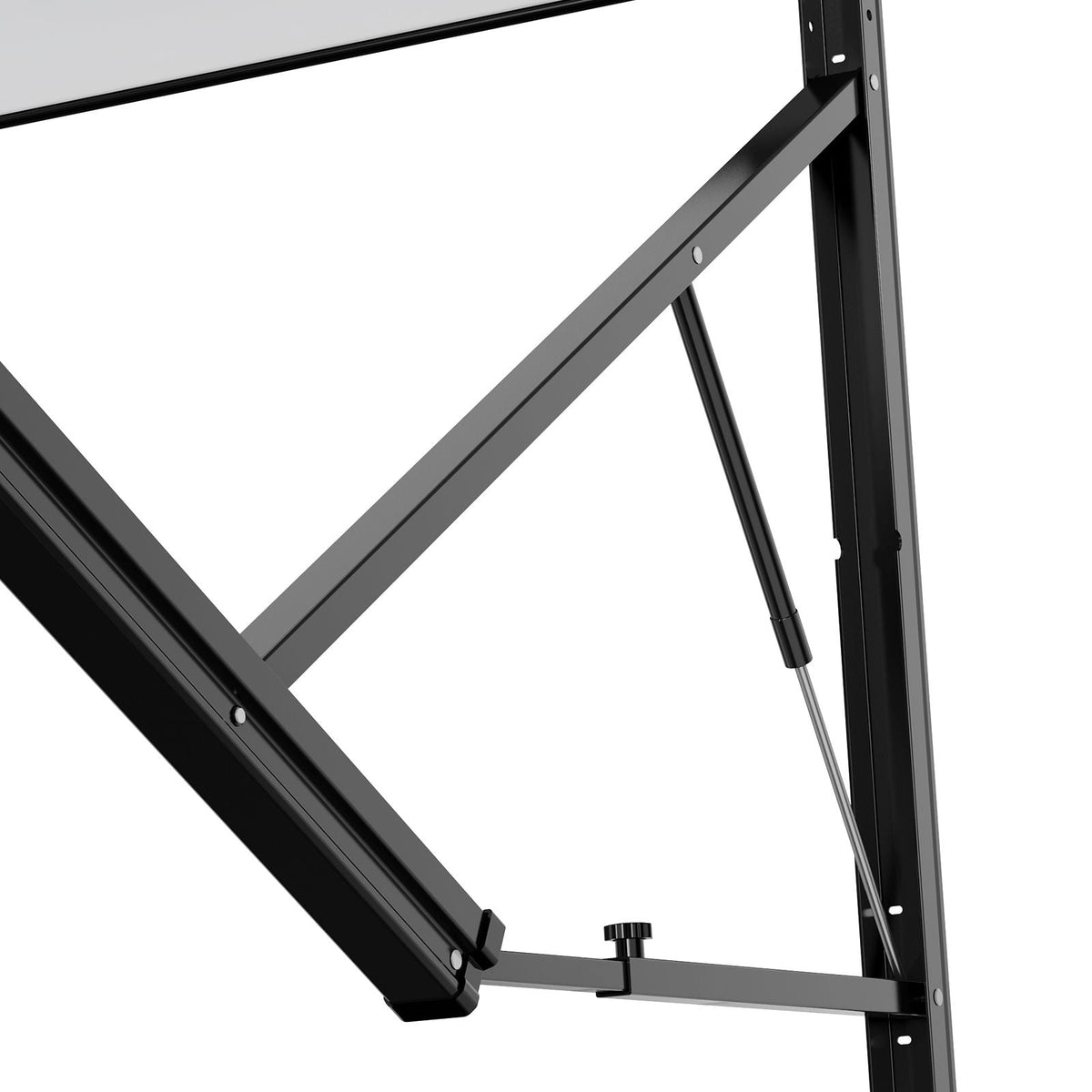 Motorized RV Awning Complete Kit, 16' Retractable Awning with Aluminum Alloy Frame, Outdoor Trailer Awning, Fit for Most RVs(Black Fade)