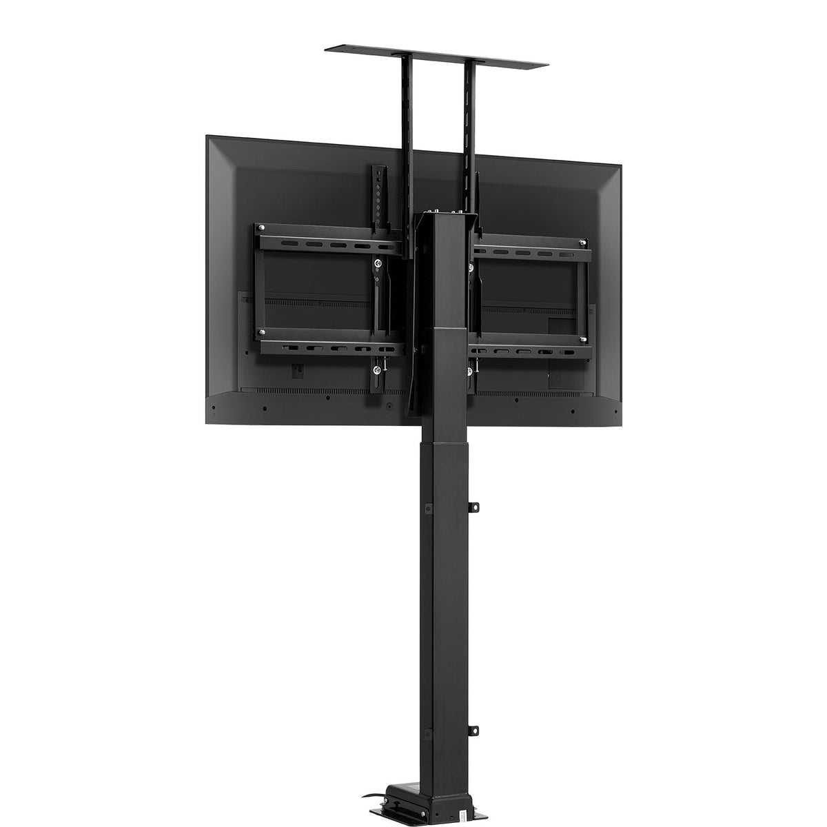 Motorized TV Lift Stand, 120 lbs max Load Adjustable TV Lift Stand Mount Bracket, Vertical Electric TV Bracket with Remote Control, Motorized TV Stand with Max VESA 24 x 16 in, for 32-70 in TVs