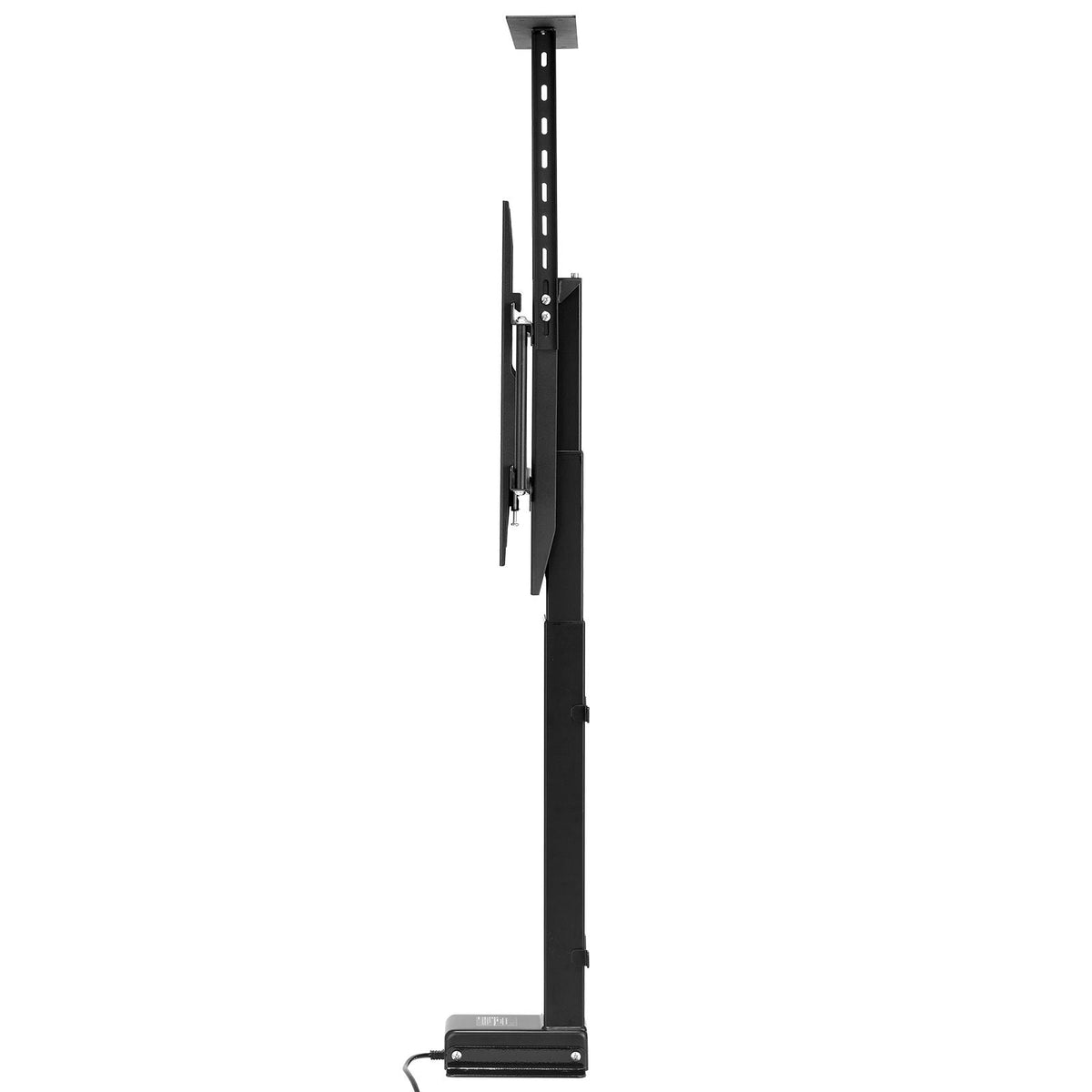 Motorized TV Lift Stand, 132 lbs max Load Adjustable TV Lift Stand Mount Bracket, Vertical Electric TV Bracket with Remote Control, for 32-55 in (Not in Cabinet) / 32 - 50 in (in Cabinet) TVs