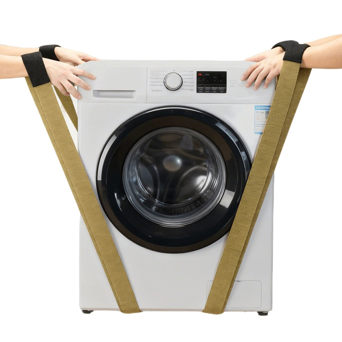 Moving Straps, Supports up to 1000 lbs, 2-Person Lifting and Moving System with 2 Harness Straps & 2 Load-bearing Straps, Adjustable Lifting Shoulder Straps Move Furniture Appliances Mattresses