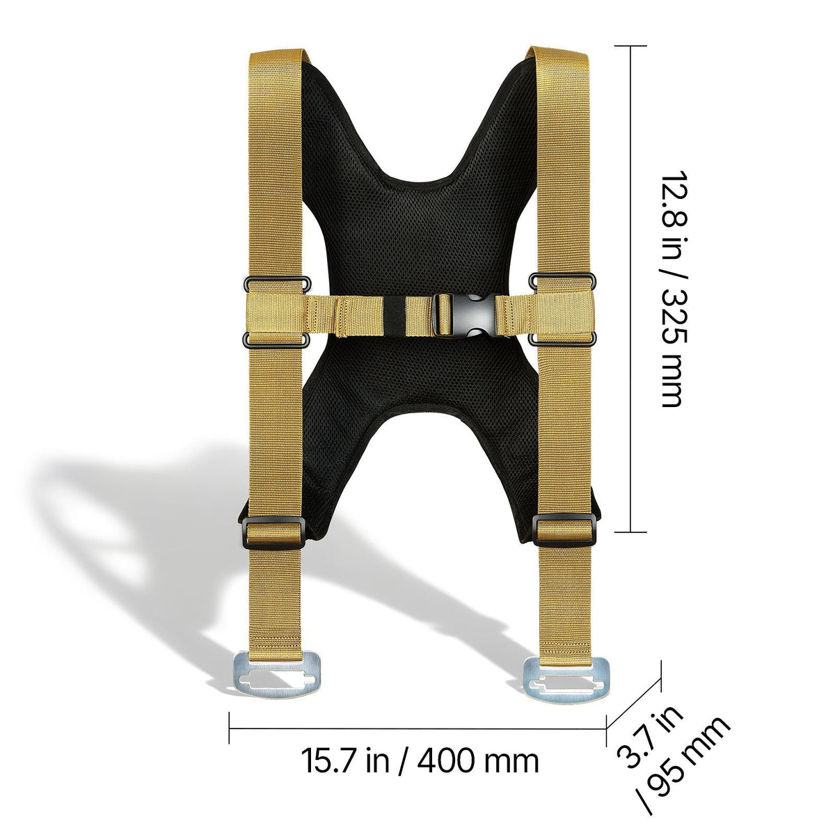 Moving Straps, Supports up to 1000 lbs, 2-Person Lifting and Moving System with 2 Harness Straps & 2 Load-bearing Straps, Adjustable Lifting Straps for Moving Furniture Appliances Mattresses