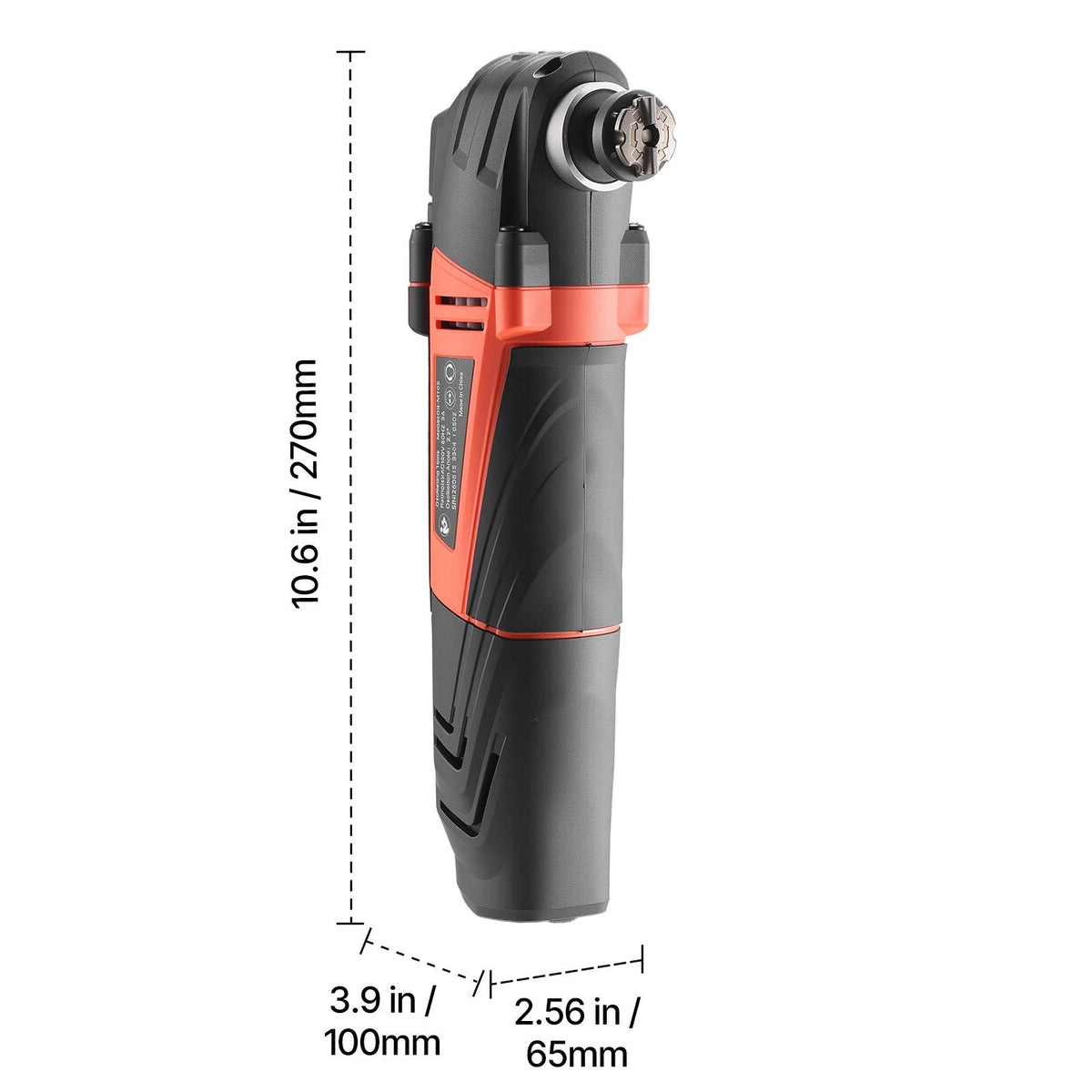 Multitool Oscillating Tool, 4Amps Electric Oscillating Multi Tool Corded with 6 Variable Speeds 7000 - 19000 OPM, 3.2° Oscillating Angle, 13PCS Saw Accessories, LED Work Light & Tool Bag