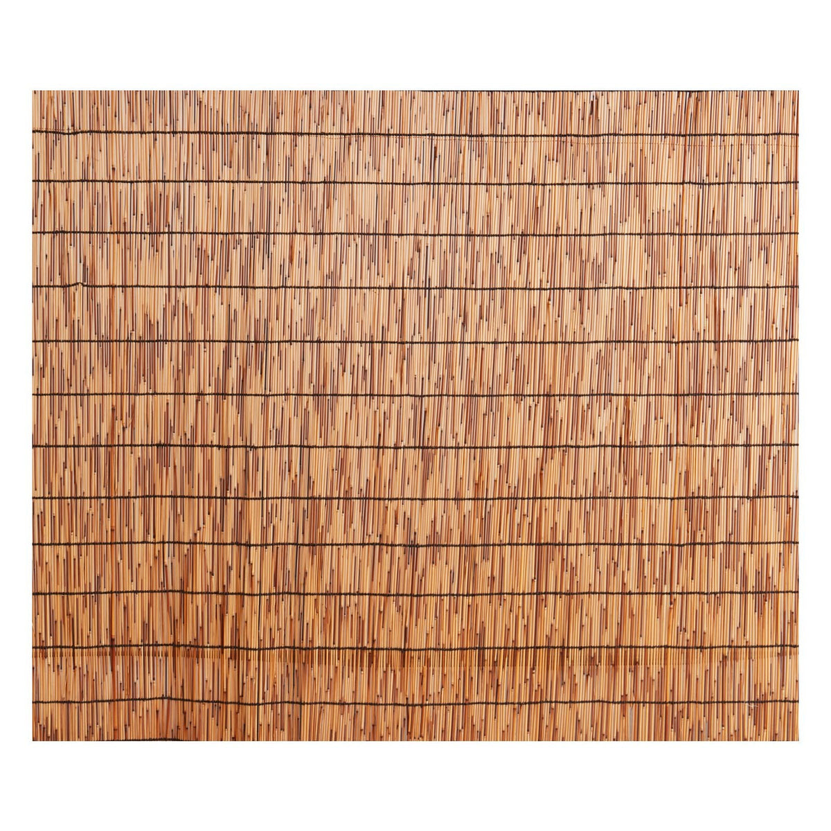 Natural Reed Fencing, 5.5 ft x 16.4 ft, Reed Screen Curtain Balcony Reed Fence Roll for Outdoor Backyard Patio, Decorative Fence for Backyard Garden Fencing Divider, Privacy Screen Panel, Brown