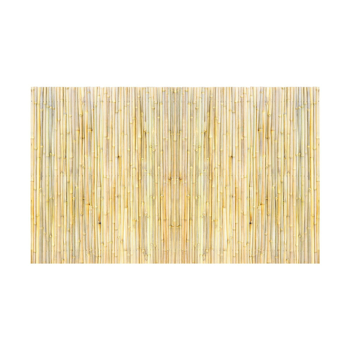 Natural Rolled Bamboo Fence, Eco-Friendly Bamboo Privacy Fence 4 ft H x 8 ft L x 0.75 in D. , Decorative Bamboo Privacy Screen for Garden, Backyard, Balcony, Patio, Pool Side