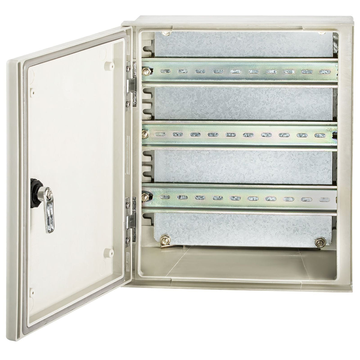 NEMA Electric Box, 12x10x6'' NEMA 4X Fiberglass Electric Enclosure, IP66 Water & Dust Resistant, Suitable for Both Outdoor & Indoor Use, Includes Mounting Plate (30x25x14 cm)