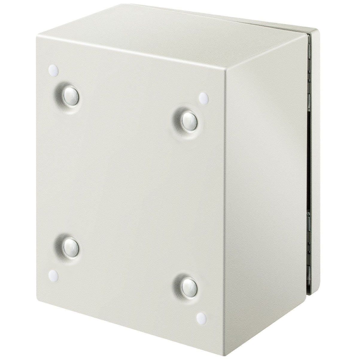 NEMA Metal Case, 10 x 8 x 6'' NEMA 4X Metal Electric Enclosure, IP66 Water & Dust Resistant, Suitable for Both Outdoor & Indoor Use, Includes Mounting Plate