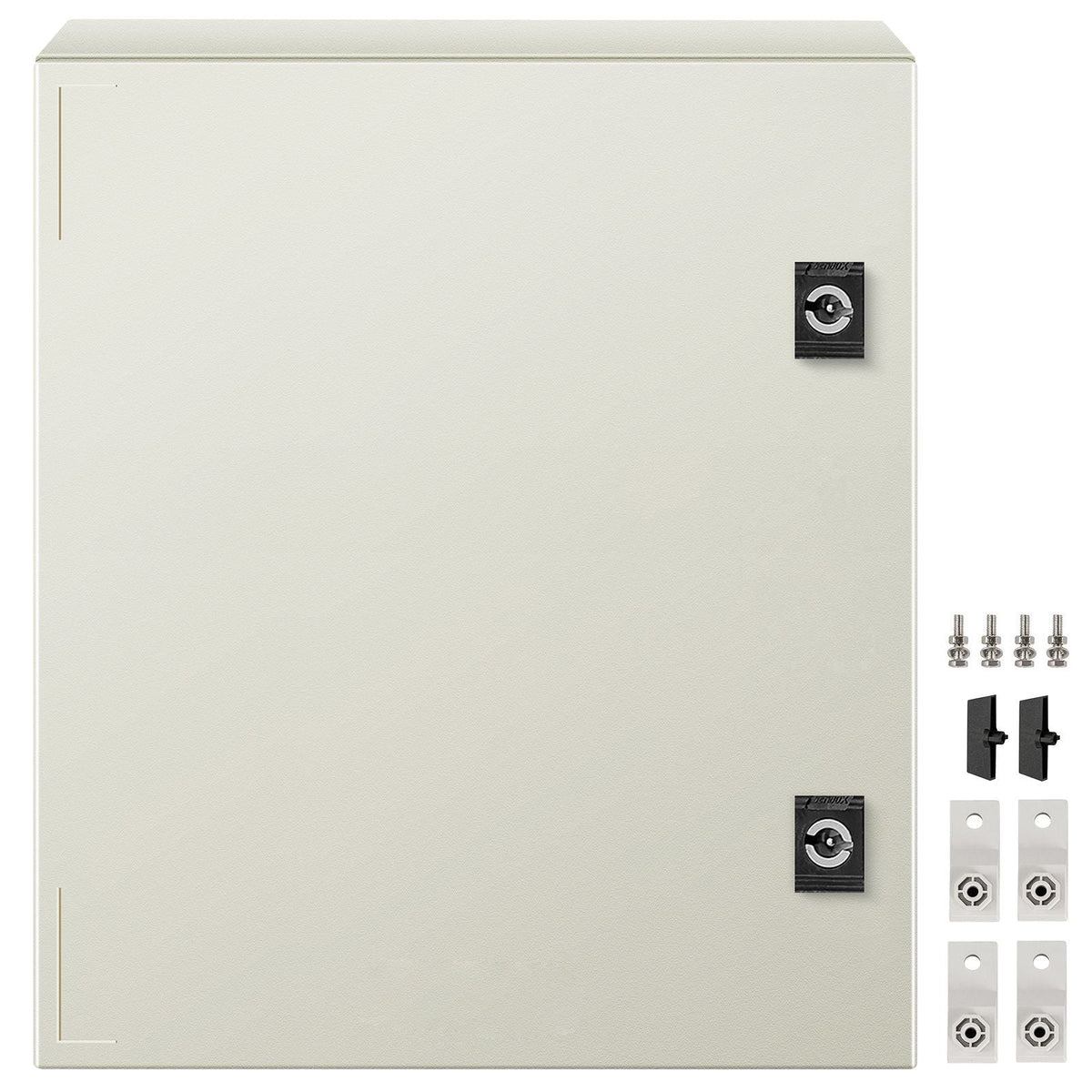 NEMA Steel Enclosure, 16 x 12 x 8\'\' NEMA 4X Fiberglass Electrical Box, IP66 Waterproof & Dustproof, Outdoor/Indoor Electrical Junction Box, with Mounting Plate(40 x 30 x 20 cm)