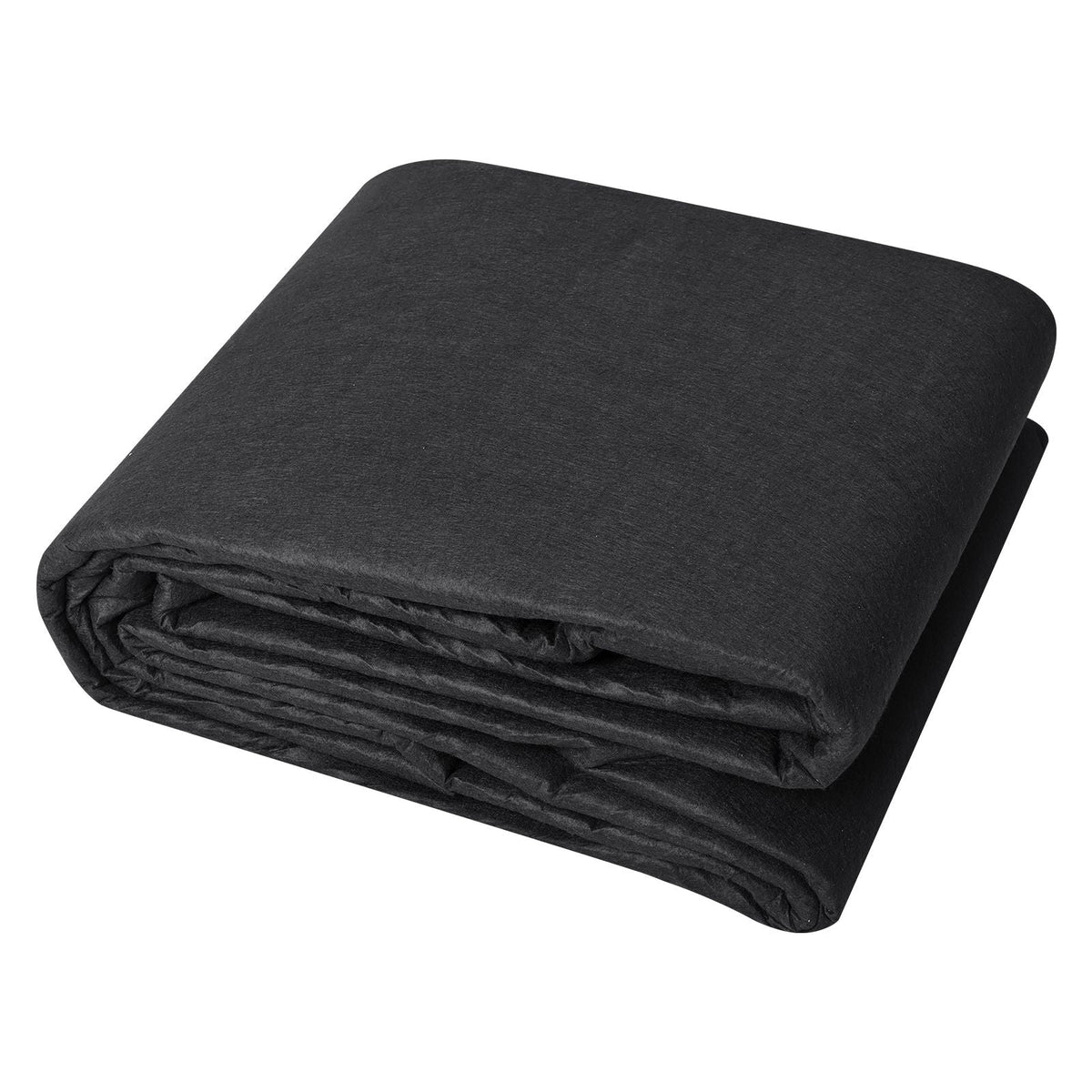 Non Woven Geotextile Fabric Under Gravel, 10x100FT 8OZ Driveway Fabric Landscape Fabric, Heavy Duty Weed Barrier Fabric, Ground Cover Weed Control Fabric, French Drains Drainage Fabric, Black