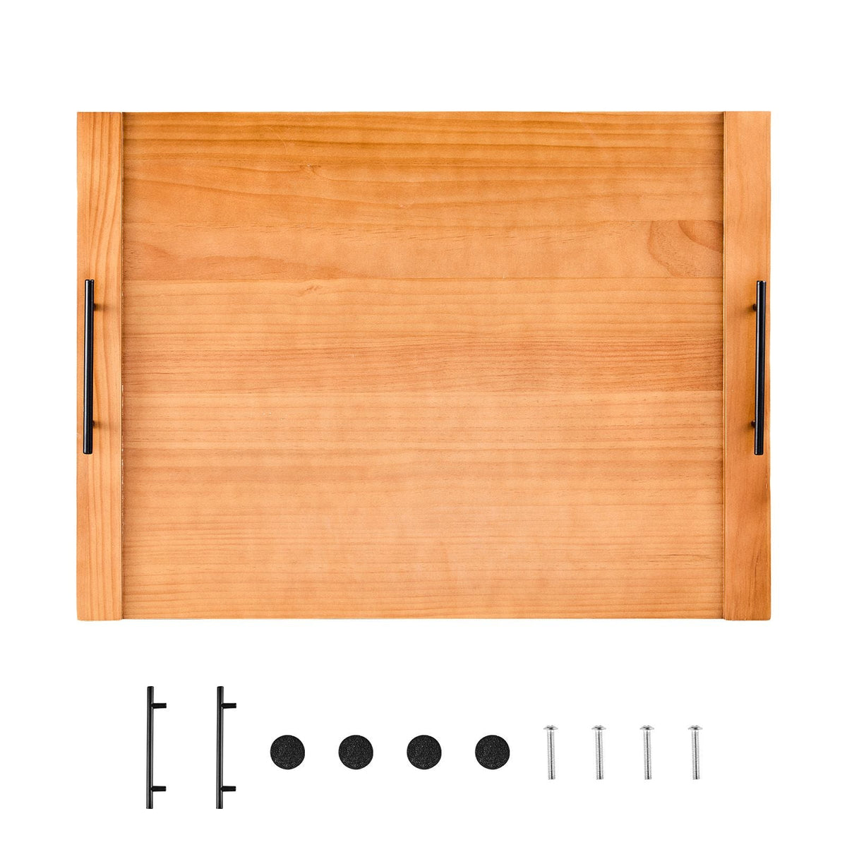 Noodle Board Stove Cover, Stove Top Cover Board for Gas Burners & Electric Stove, Pine Wood Cutting Board with Handles, RV Stovetop Cover/ Kitchen Sink Cover for Counter Space & Tray, Natural
