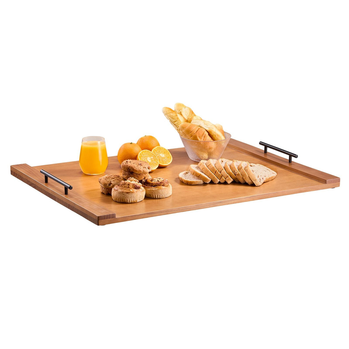 Noodle Board Stove Cover, Stove Top Cover Board for Gas Burners & Electric Stove, Pine Wood Cutting Board with Handles, RV Stovetop Cover/ Kitchen Sink Cover for Counter Space & Tray, Natural