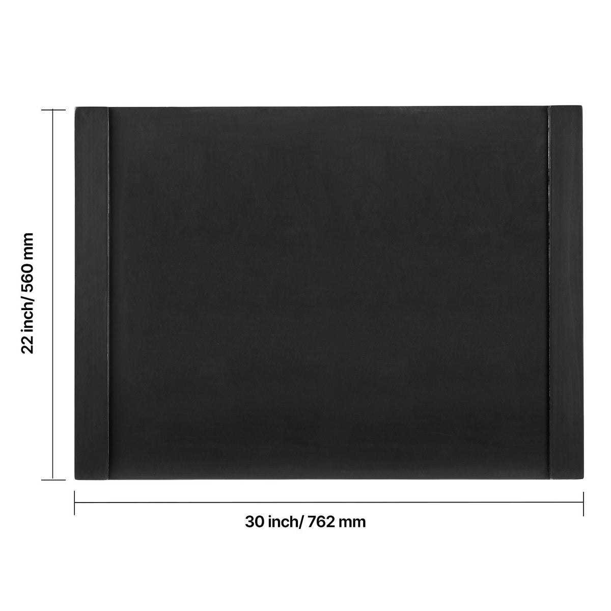 Noodle Board Stove Cover, Stove Top Covers for Gas Burners & Electric Stove, Pine Wood Cutting Board with Built-in Handles, RV Stovetop Cover/ Kitchen Sink Cover for Counter Space & Tray, Black