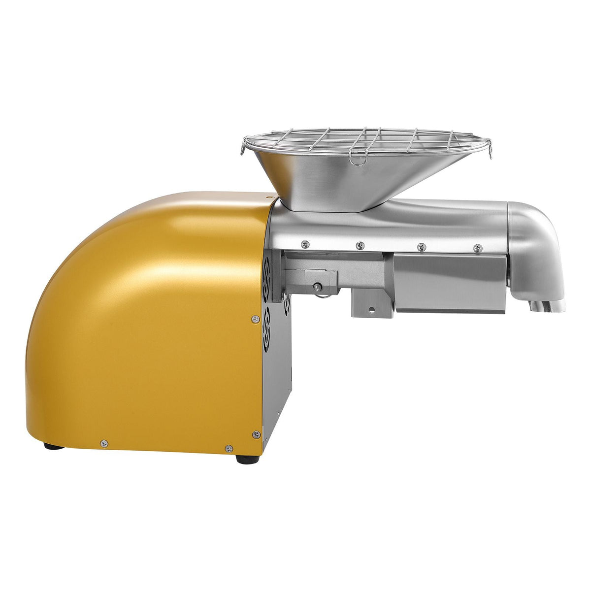 Oil Press Machine, 11 LBS/H Capacity, 1250W Oil Extractor Machine, Automatic Electric Oil Maker for Home Commercial Use, 122 F - 572 F Hot & Cold Pressing for Peanuts Sesames Soybeans Almonds