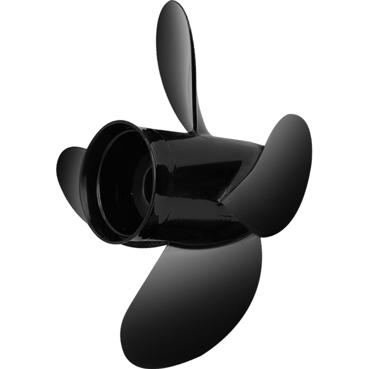 Outboard Propeller, Replace for OEM 48-8M0084494, 4-Blade 14 1/2 x 17 Boat Propeller, Compatible with 135-300HP 2-Stroke & 4-Stroke Outboards, Alpha&Bravo I Stern-Drives, RH