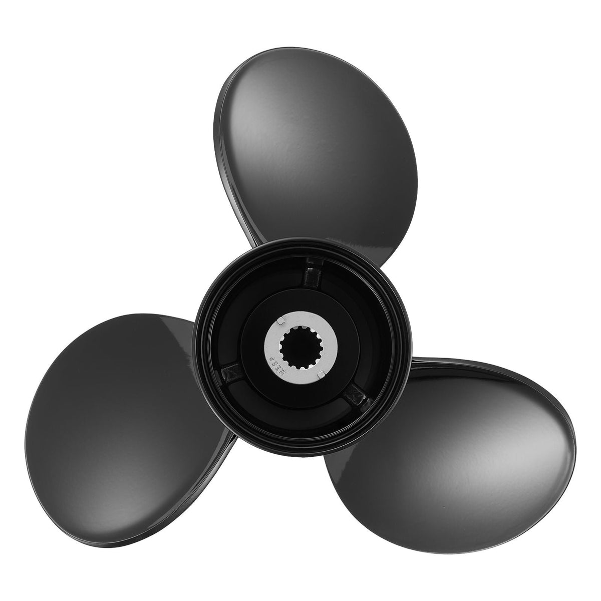 Outboard Propeller, Upgrade OEM 15 Spline Tooth Aluminum Outboard Boat Propeller Fit Mercury/Mariner Engines 90-400 HP, 4-3/4" Gearcase, 3-Blade, RH (Right Hand Rotation), OEM No. 48-832832A45