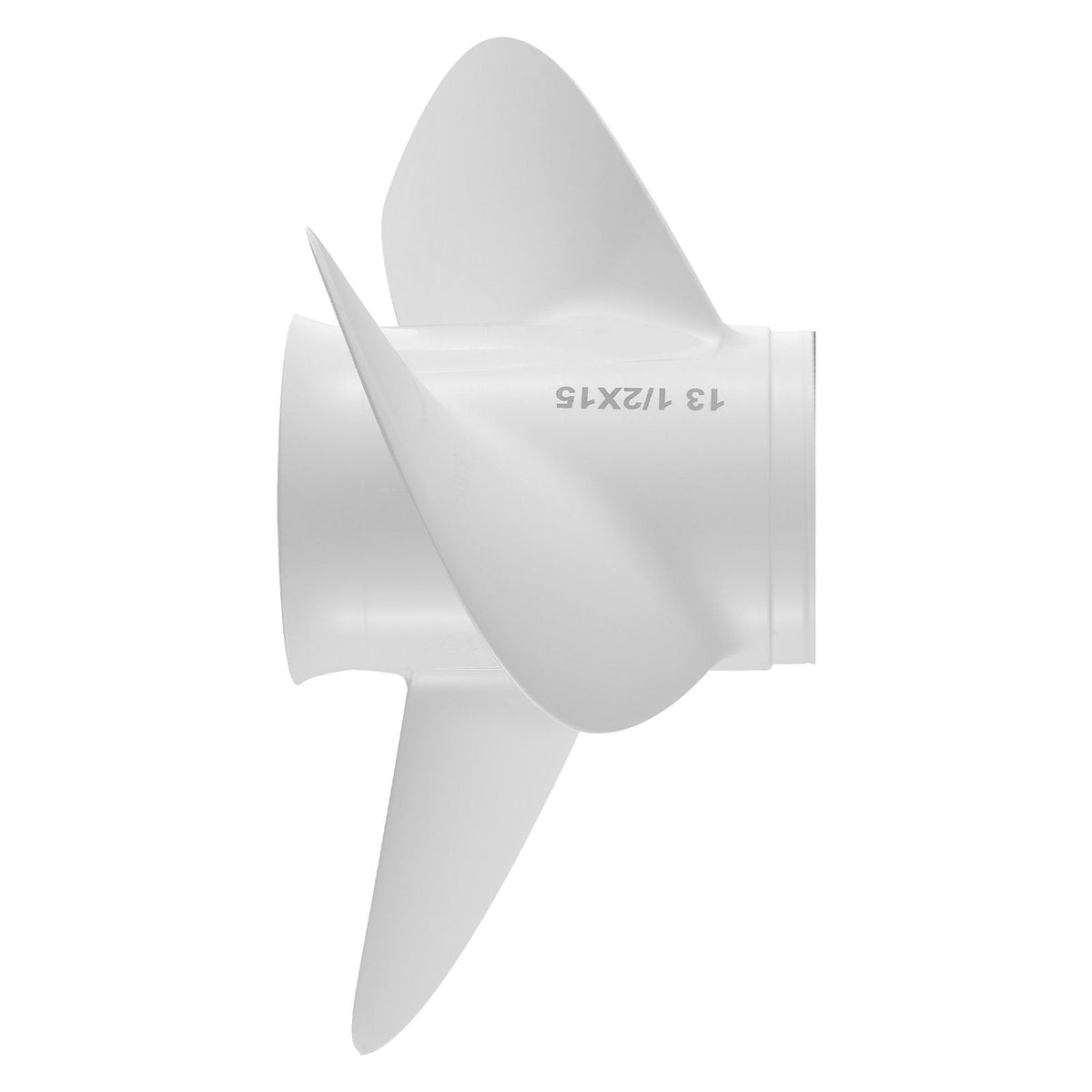 Outboard Propeller, Upgrade OEM 15 Spline Tooth Aluminum Outboard Boat Propeller Fit Yamaha Engines 60-130 HP, 4-1/4" Gearcase, 3-Blade, RH (Right Hand Rotation), OEM Parts No. 6E5-45947-00-EL