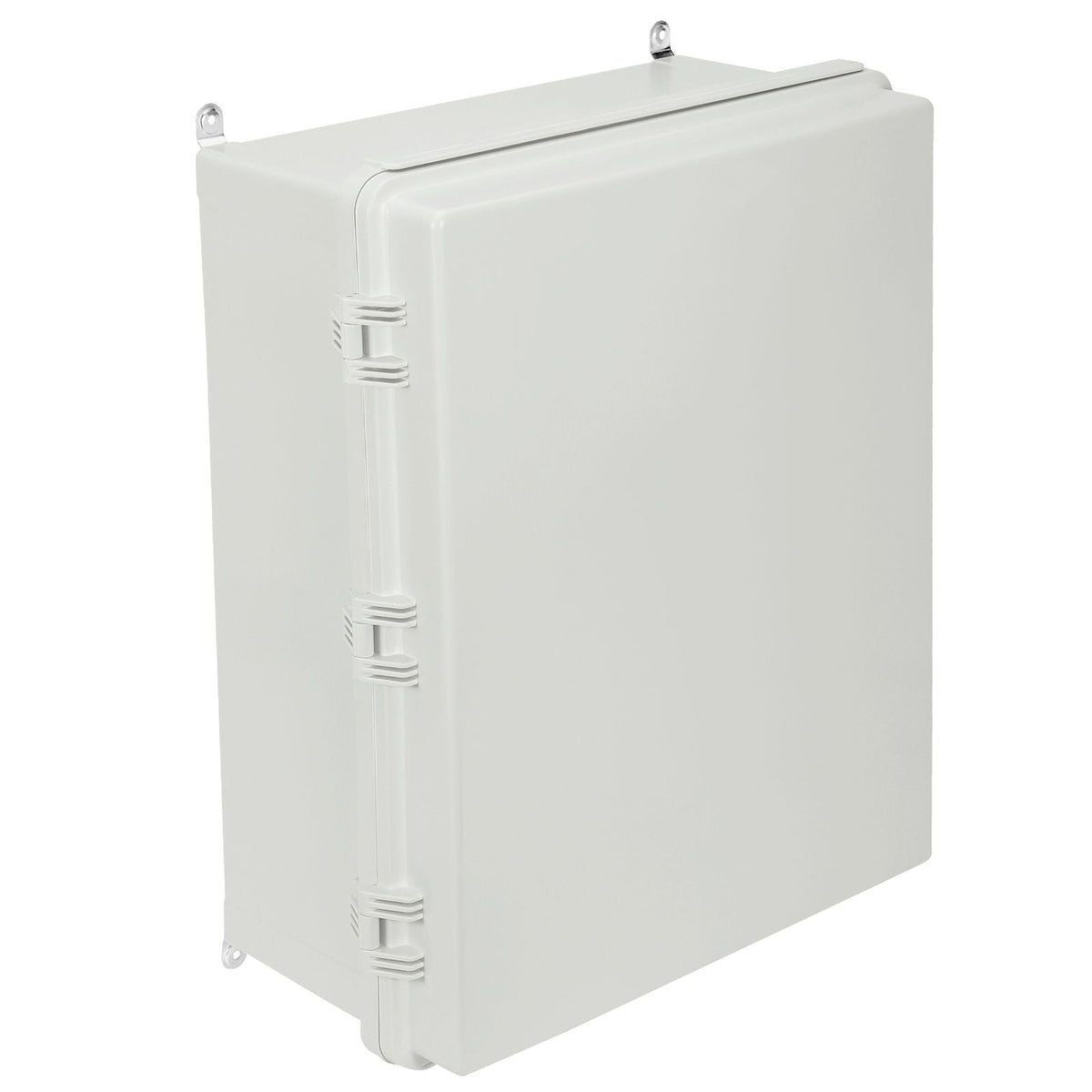 Outdoor Electrical Junction Box, 20.87 x 16.92 x 7.87 in, ABS Plastic Electrical Enclosure Box with Hinged Cover Stainless Steel Latch, IP67 Dustproof Waterproof for Outdoor Electrical Projects