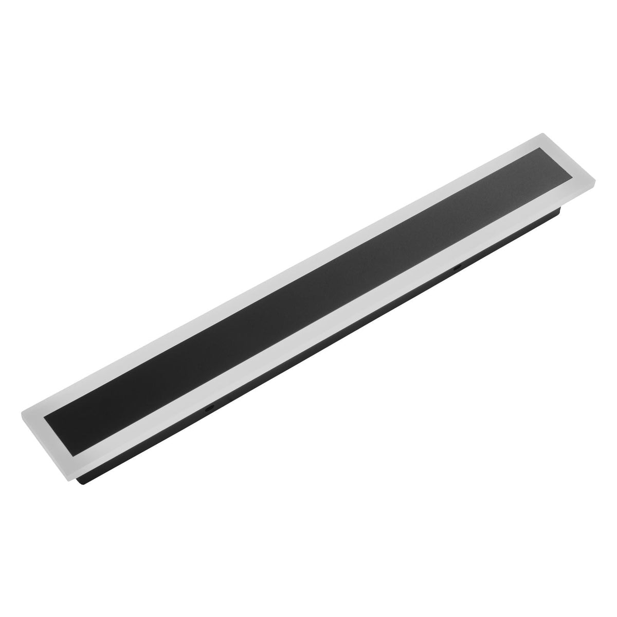 Outdoor Wall Lights, 2 Pack, 23.6 Inch Long Strip Modern Exterior Wall Sconce Light Fixtures, 2700K-6000K, IP65 Waterproof Anti-Rust, Dimmable Outside Wall Mount Lighting, for House Porch Garage