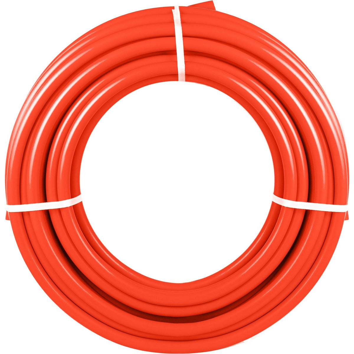 Oxygen Barrier 1/2 Inch 300 Feet Tube Coil EVOH PEX-B Pipe, for Residential Commercial Radiant Floor Heating, Red