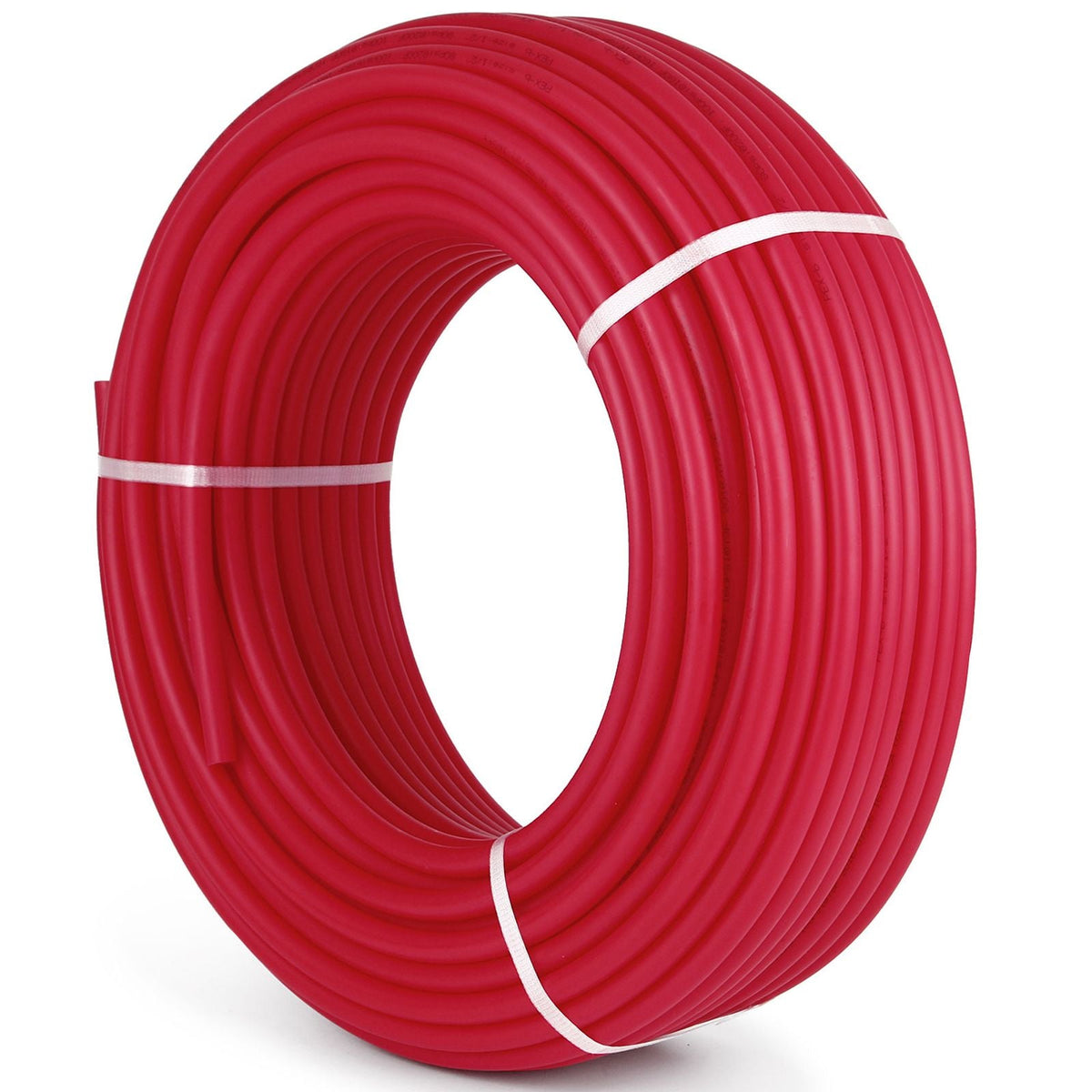 Oxygen Barrier PEX Tubing - 1/2 Inch X 900 Feet Tube Coil - EVOH PEX-B Pipe for Residential Commercial Radiant Floor Heating Pex Pipe (1/2\" O2-Barrier, 900Ft/Red)
