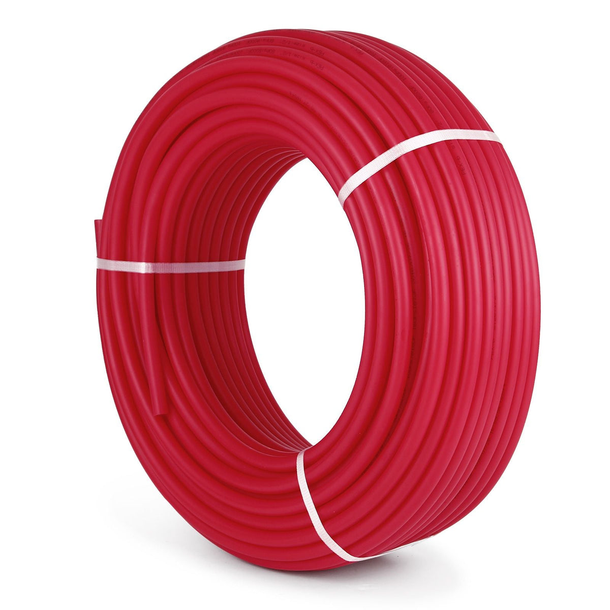Oxygen Barrier PEX Tubing - 1/2 Inch X 900 Feet Tube Coil - EVOH PEX-B Pipe for Residential Commercial Radiant Floor Heating Pex Pipe (1/2\" O2-Barrier, 900Ft/Red)