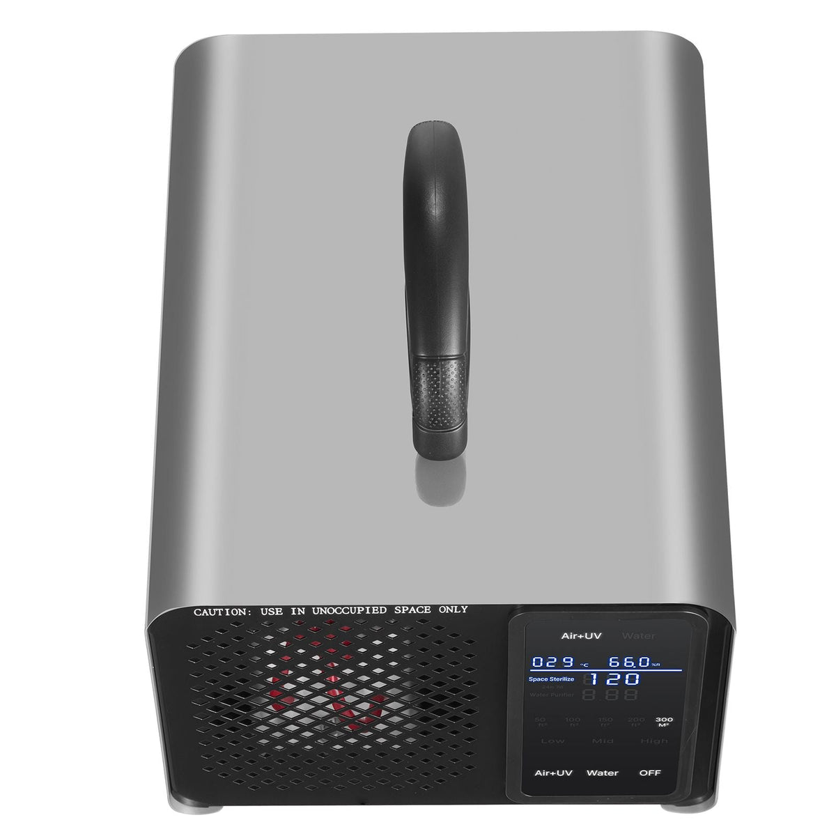 Ozone Generator, 36000mg/h Commercial Ozone Machine, with 15s Delayed Start & Area-Based Timer & LCD Touchscreen Display, Industrial Deodorizer for Car, Smoke, Home Odors, Up to 3200 sq.ft