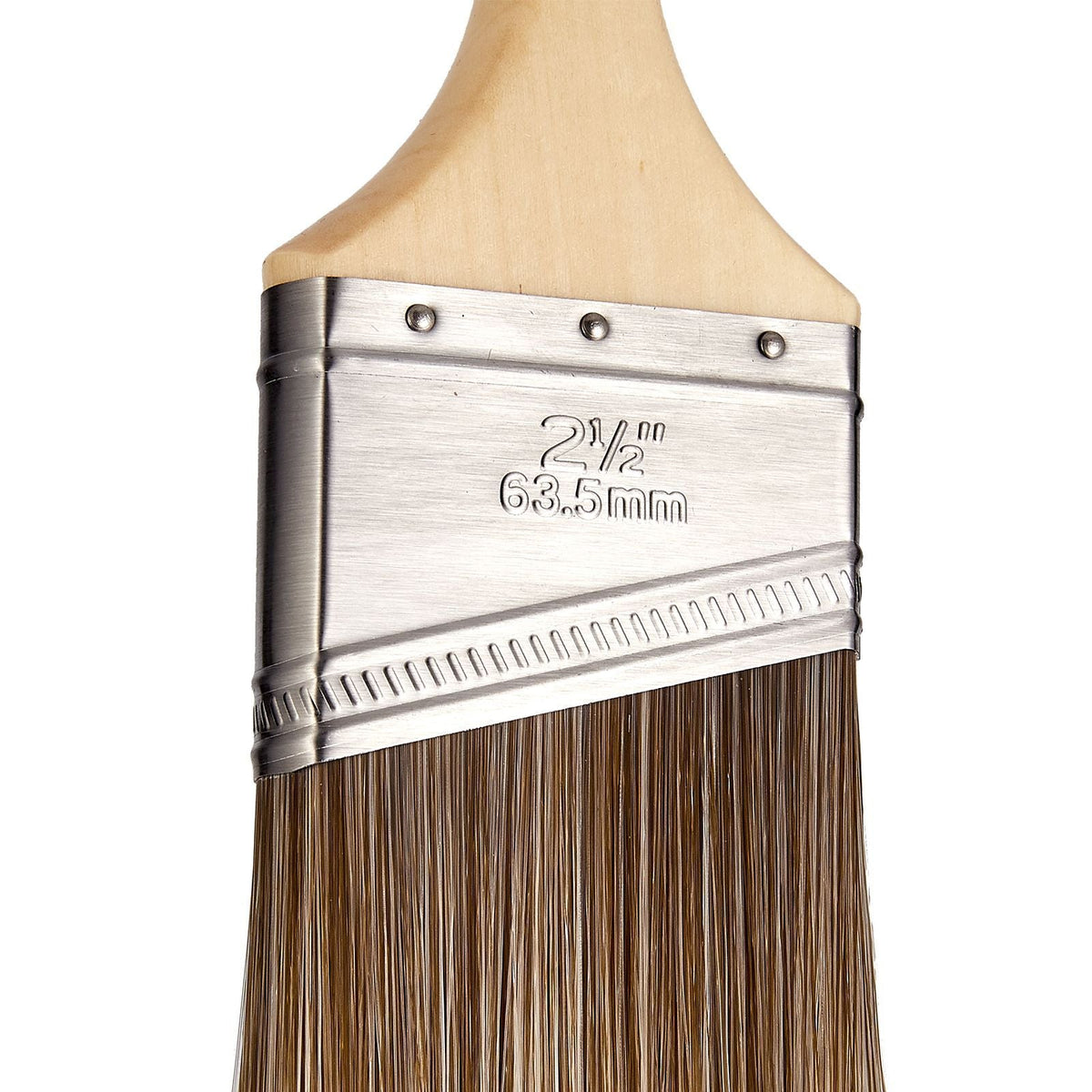 Paint Brushes, 12 Piece Angle Paint Brush, Treated Wood Handle, Paint Brush Set for All Latex and Oil Paints & Stains, Wood Stain Brushes for Cabinets, Walls, Fences, Interior & Exterior Use