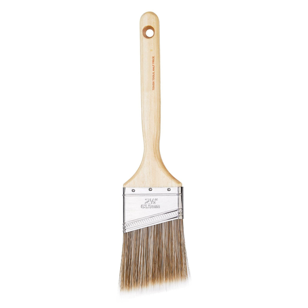 Paint Brushes, 12 Piece Angle Paint Brush, Treated Wood Handle, Paint Brush Set for All Latex and Oil Paints & Stains, Wood Stain Brushes for Cabinets, Walls, Fences, Interior & Exterior Use