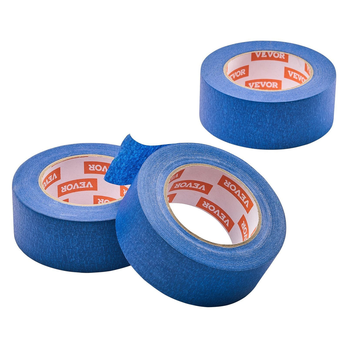 Painters Tape, 2 Inch Wide (1.88 In x 60 Yds), 3 Rolls, Blue Painter Tape for Painting, Edge, Trim, Ceiling, Masking Tape Protects Surfaces and Removes Easily, DIY Craft Art, Labeling Decoration