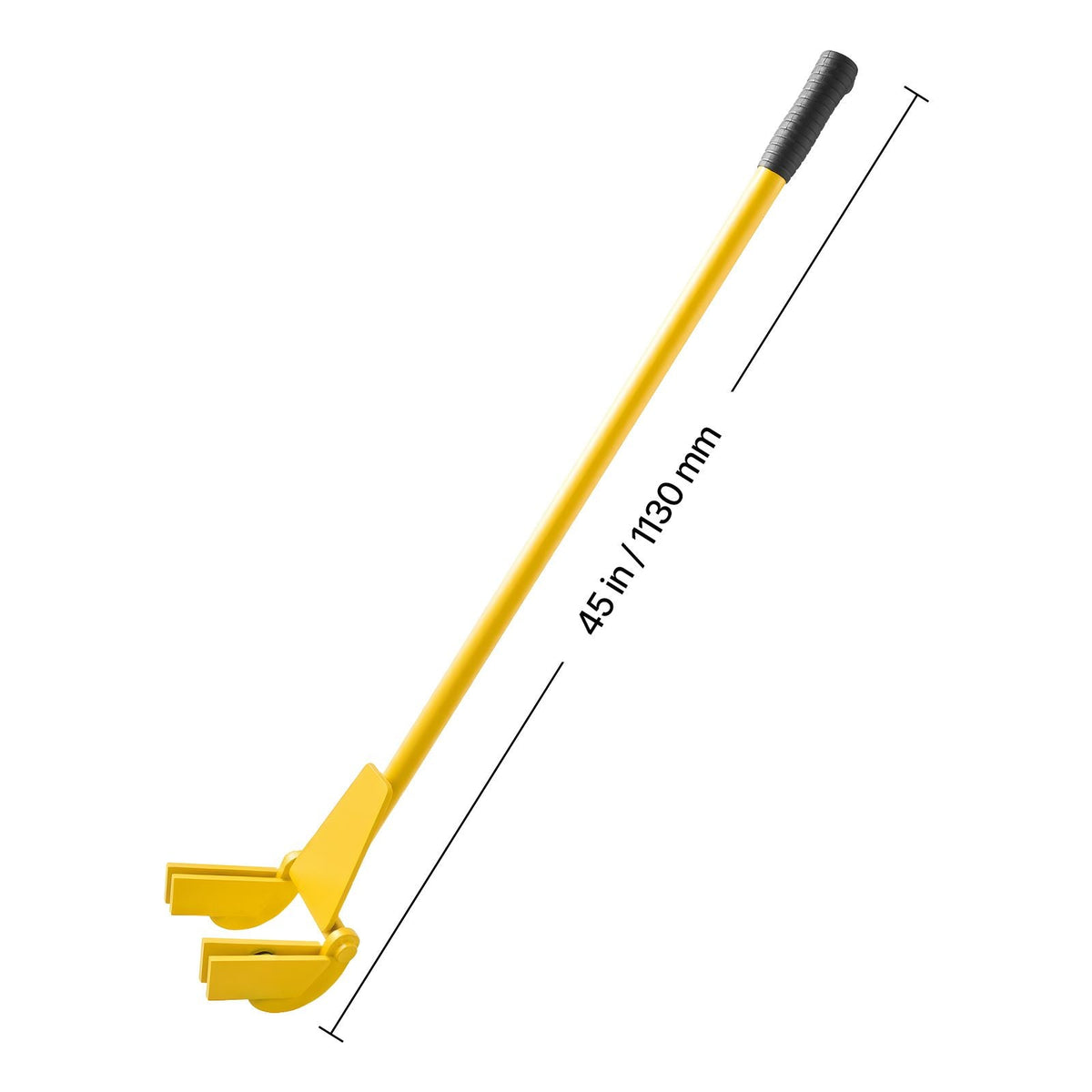 Pallet Buster Tool, 41 Inch Carbon Steel Handle Wrecking Pry Bar, 2000 lbs Weight Capacity, Heavy Duty Deck Board Removal Tool, Breaker Bar for Flooring, Framing, Roofing, Trim, Drywall