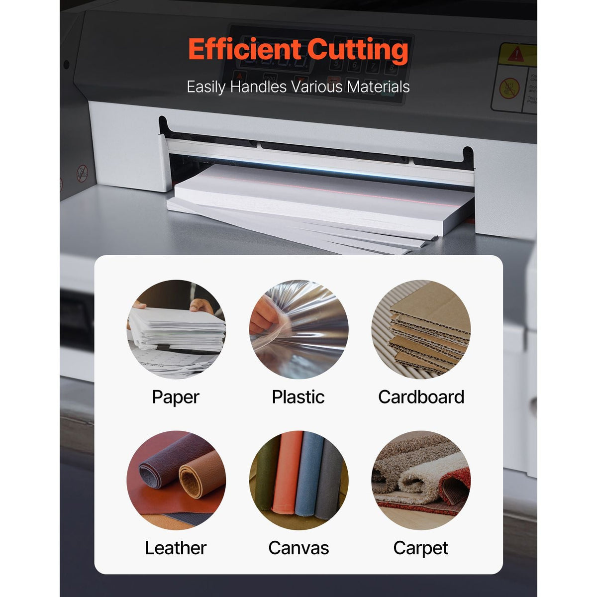 Paper Cutter Blade, Heavy Duty Steel Blade Replacement Suitable for Professional Cutter E330D/E330S, Paper Trimmer Machine Spare Blade,585 x 44 x 6 mm