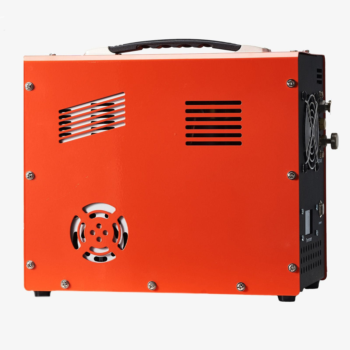 PCP Air Compressor, 4500PSI/30Mpa Portable PCP Airgun Compressor with Built-in Converter & Fan Cooling System, DC12V/AC120V Manual-Stop Air Rifle, Paintball and Scuba Tank Compressor Pump