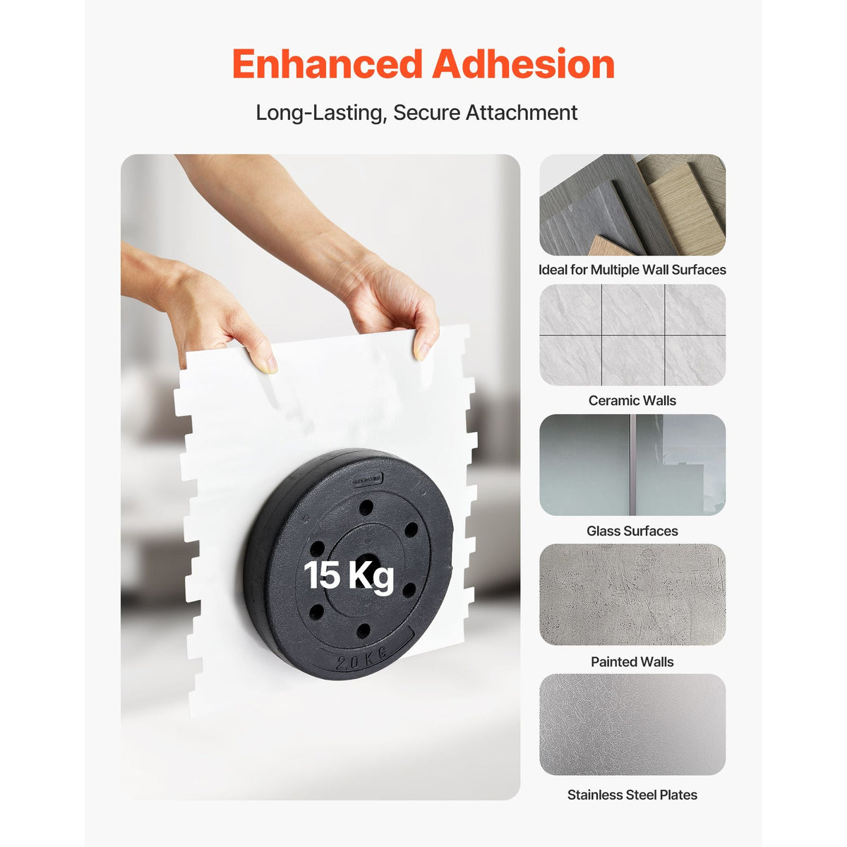 Peel and Stick Backsplash 10-Sheet, 12 x 12 x 0.78 inch / 305 x 305 x 2.0 mm Self-Adhesive Wall Tiles, Stick on Subway Tile Backsplash for Kitchen, 3D Back Splashes for Bathroom, Stone-Look