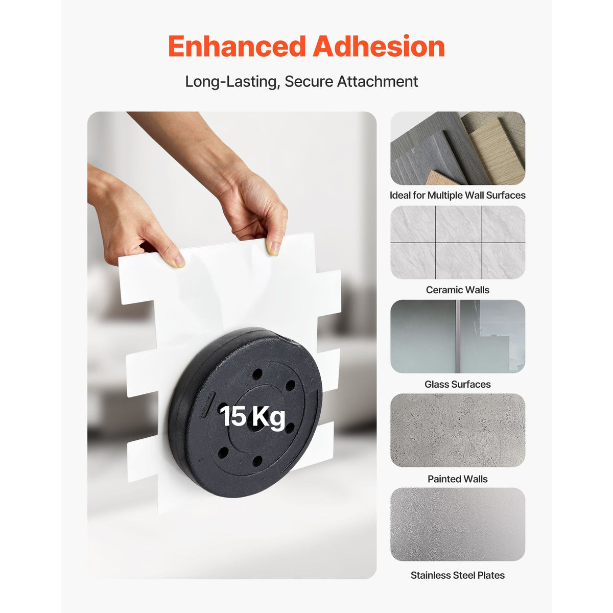 Peel and Stick Backsplash 10-Sheet, 12 x 12 x 0.78 inch / 305 x 305 x 2.0 mm Self-Adhesive Wall Tiles, Stick on Subway Tile Backsplash for Kitchen, 3D Back Splashes for Bathroom, Tile-Look