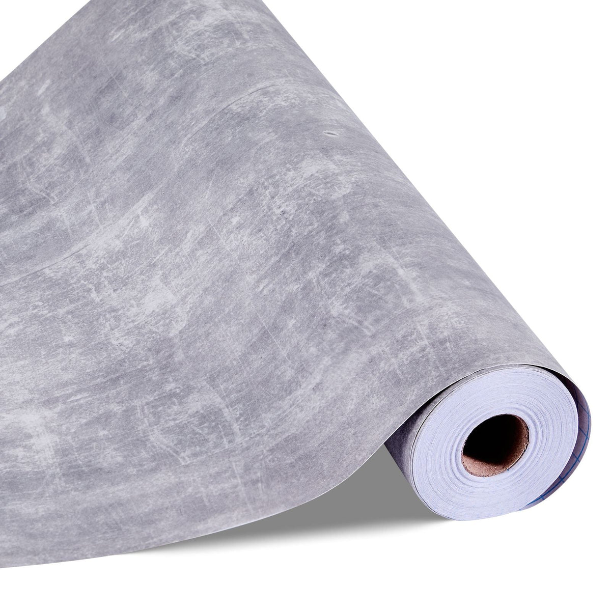Peel and Stick Wallpaper, 15.7 x 590.5 inch Contact Paper Waterpoof Self Adhesive, Easy to Clean Wall Decorative Vinyl Roll for Bedroom Kitchen Bathroom Office,Dark Gray Industrial Style