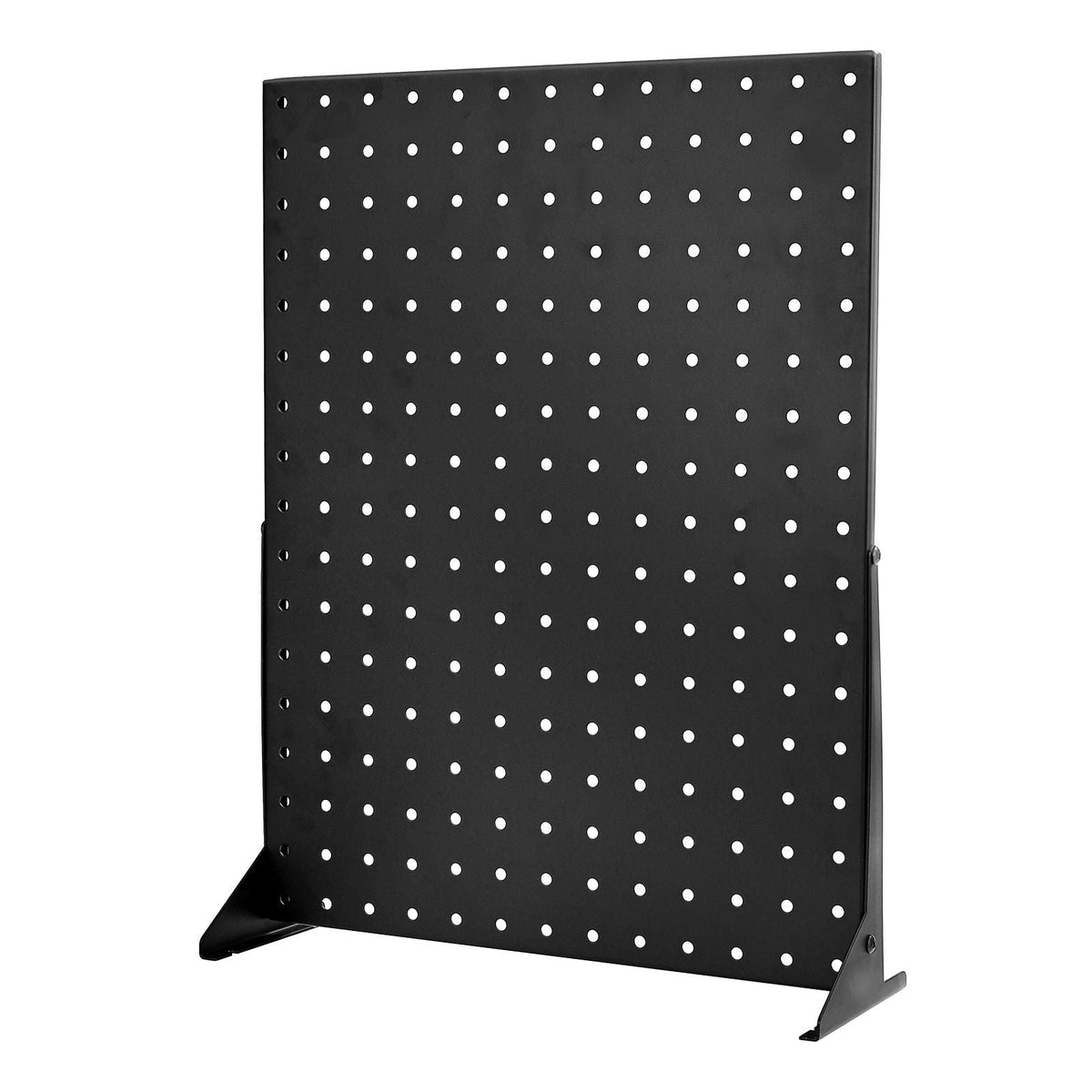 Pegboard Display Stand, 17 x 13 in Tabletop Pegboard Display Stand, Accessories Rack Organizer, Thickened Cold-Rolled Steel Peg Board Panel for Grocery Retail Store Jewelry Shop, Black (4 PCS)