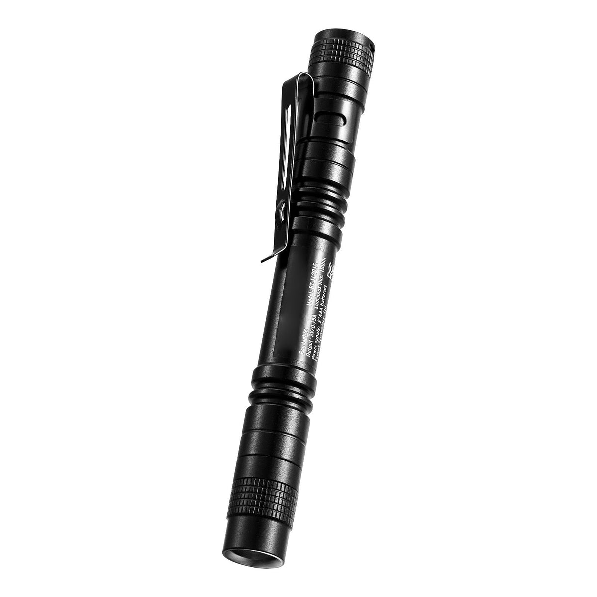Pen Light, 2-Pack 100 Lumens Pocket Flashlight with Clip, IPX4 Waterproof Portable Penlight, Compact and Lightweight for Tight Spaces, Work, Inspection, Emergency, Mechanics, Outdoor Use