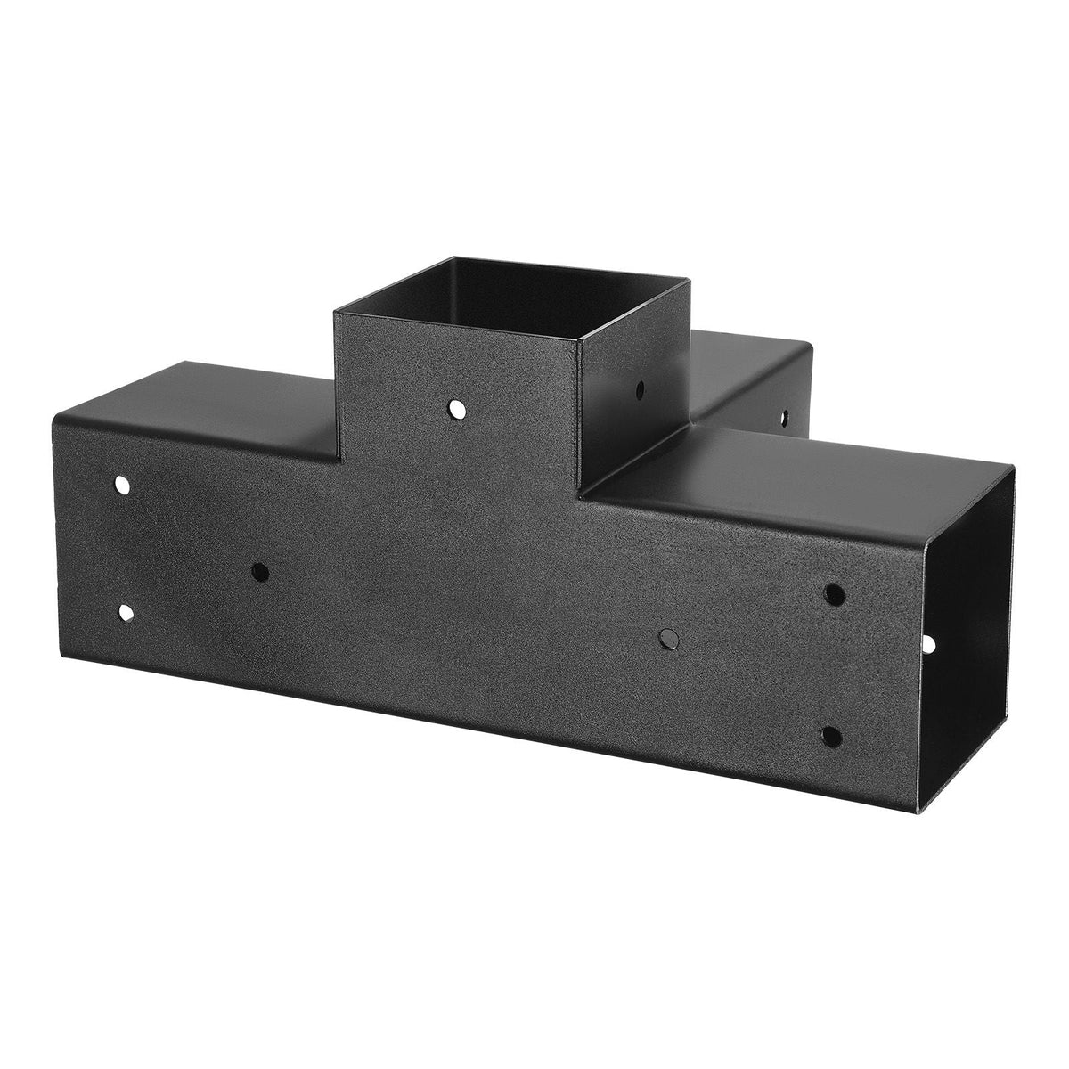 Pergola Kit, 4x4 Inch Pergola Brackets for 3.5x3.5 Inch Wood Beams in Actual Dimension, 3-Way (4 Pcs) and 4-Way (2 Pcs) Gazebo Brackets with 6 Post Bases, for Outdoor Pergolas, Gazebos, Sheds